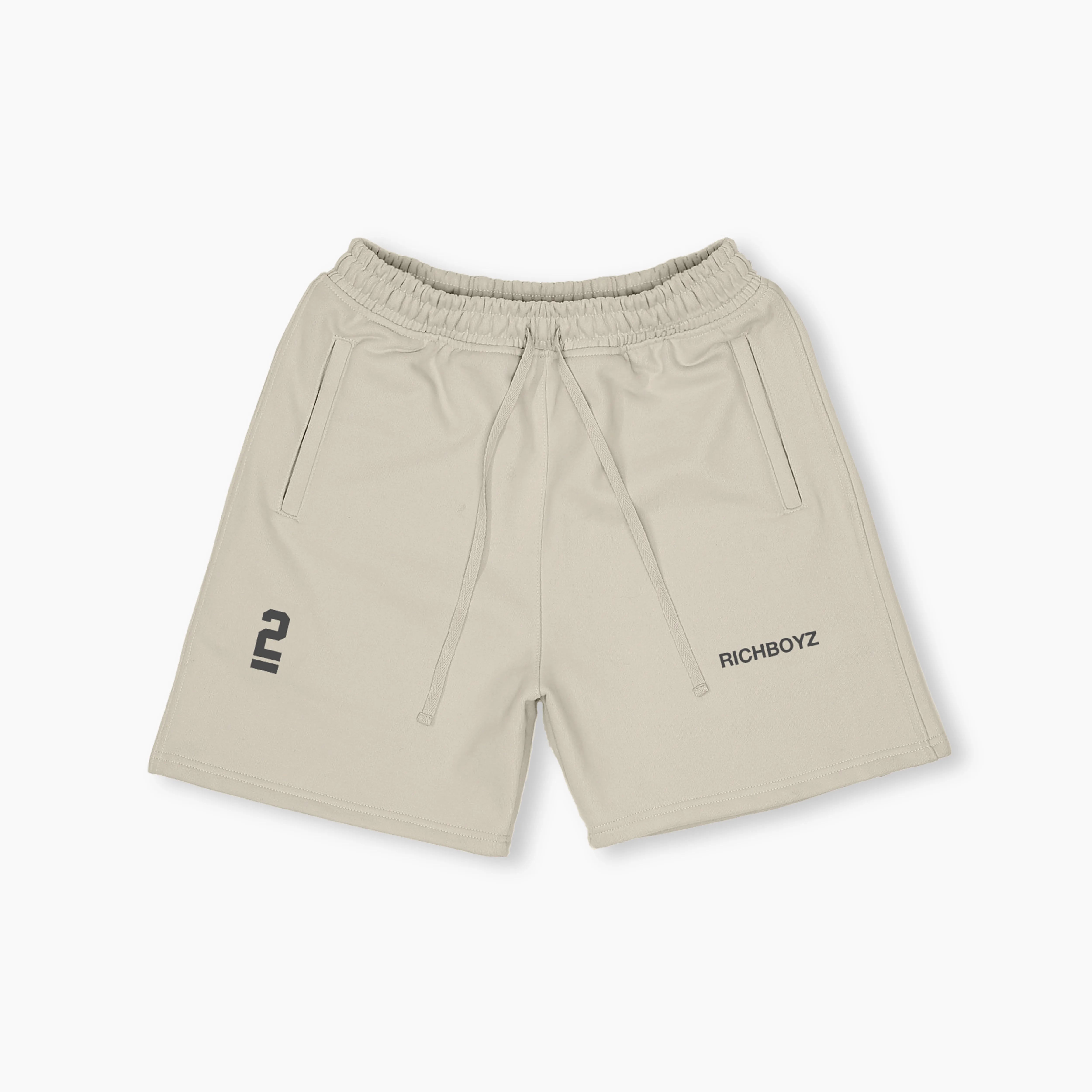 SWEATSHORTS - PALE OAK