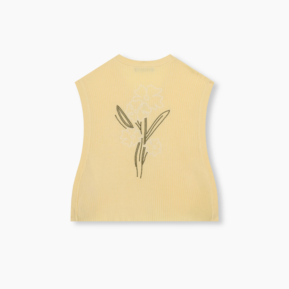 Summer Knitted Vest - Daisy