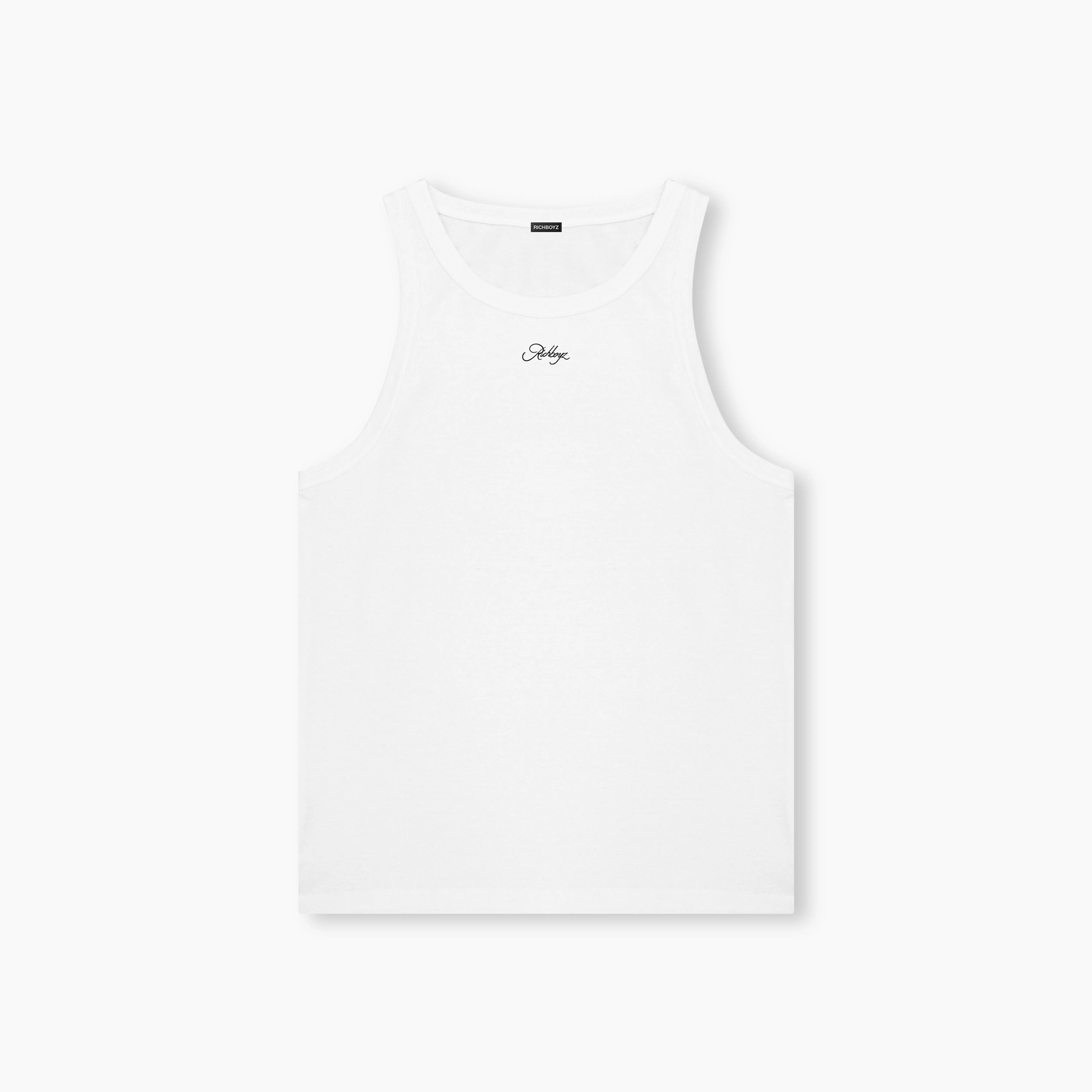 Cotton Rib Tank Top Men - Ceramic