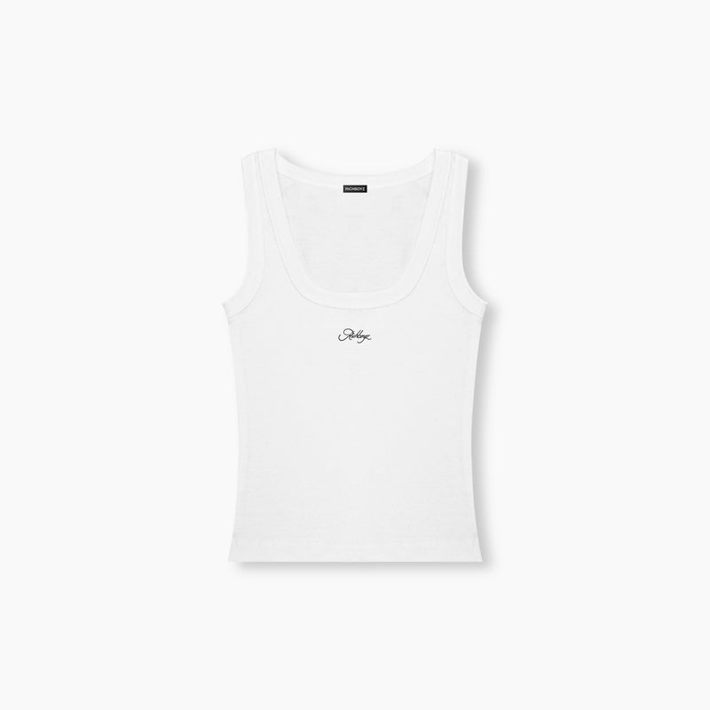 Cotton Rib Tank Top Women - Ceramic