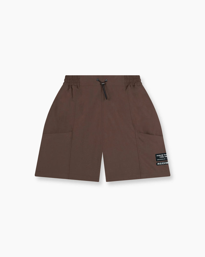 Trail shorts - Brown