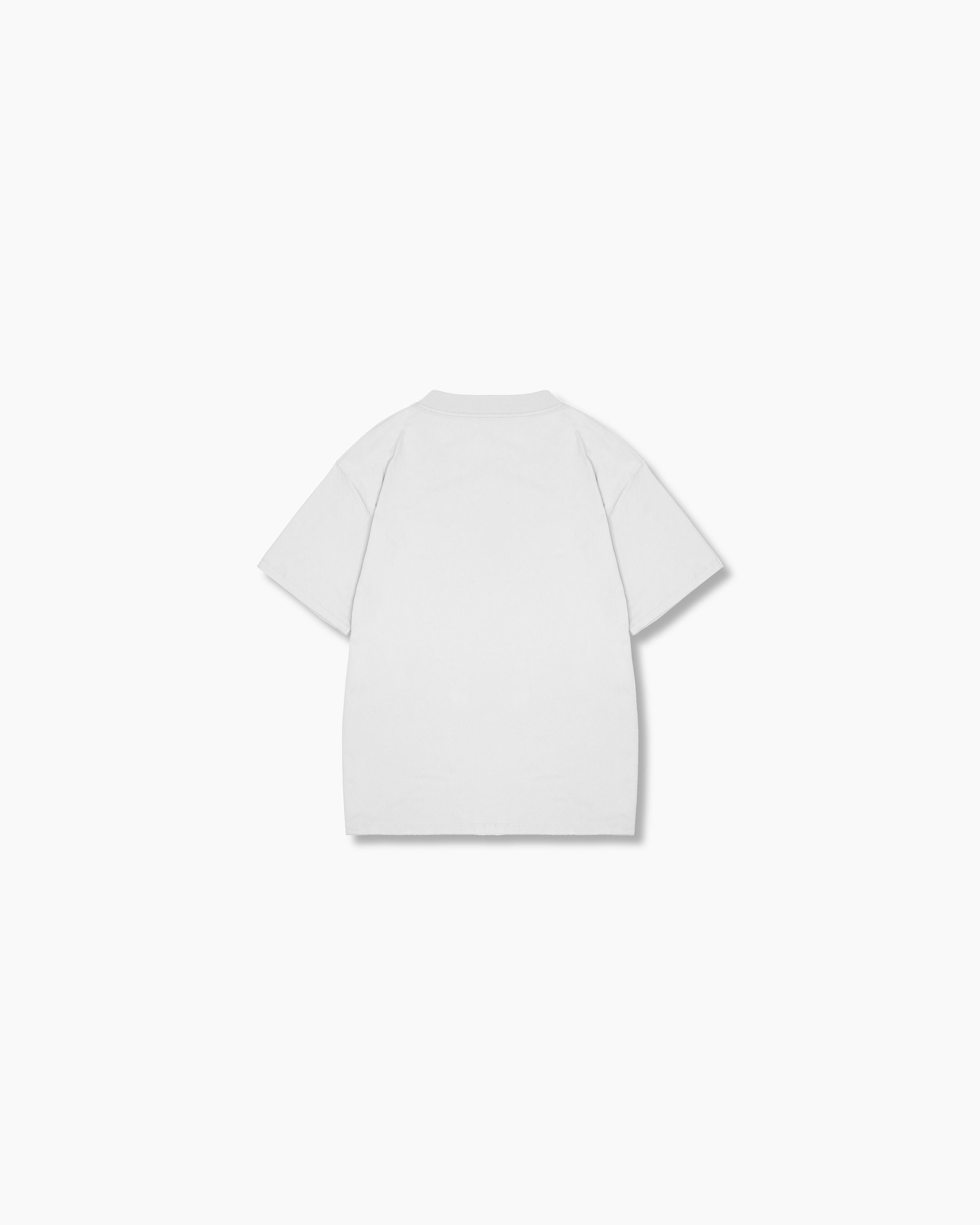 Optima Drop Shoulder Tee - Snow