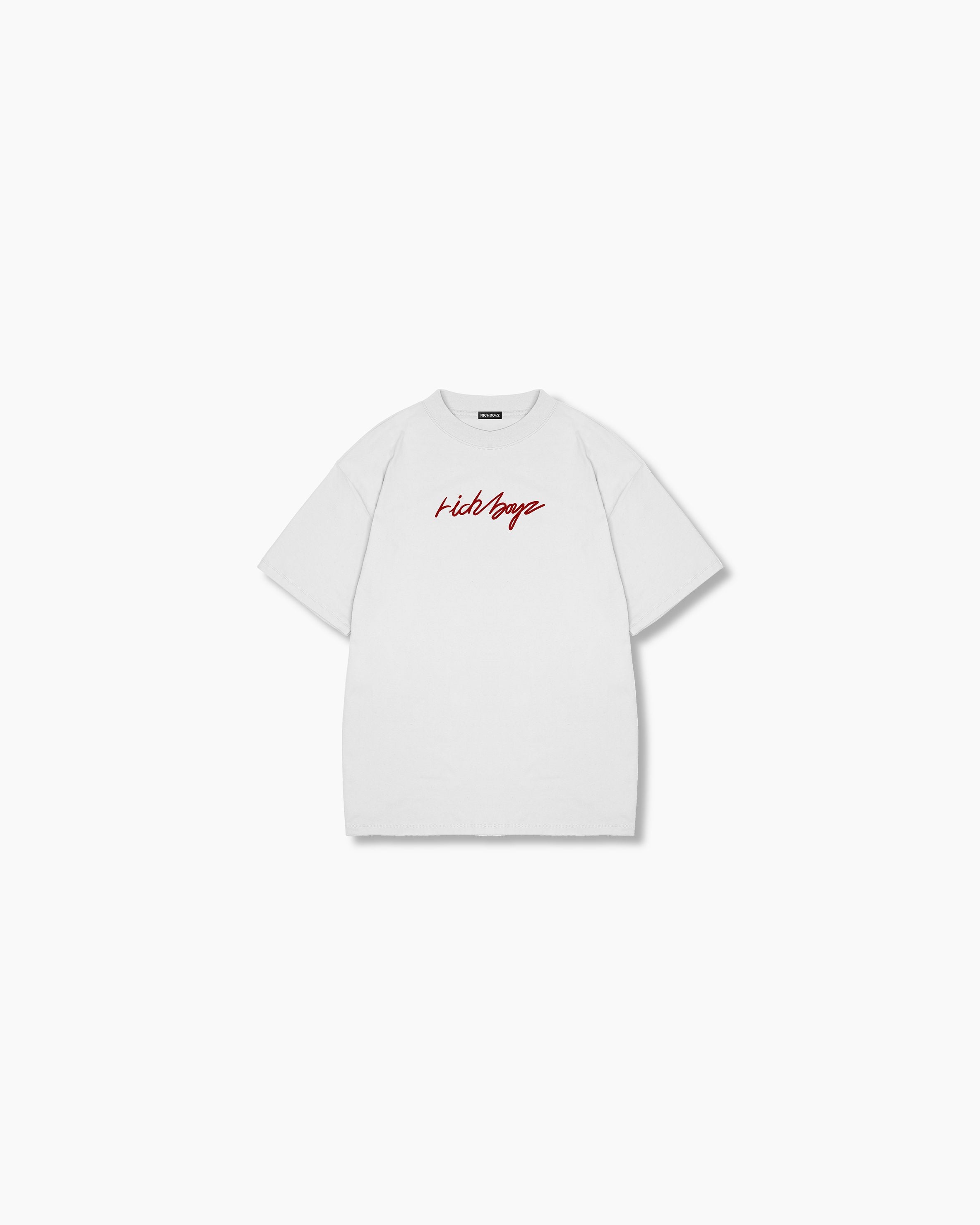 Optima Drop Shoulder Tee - Snow