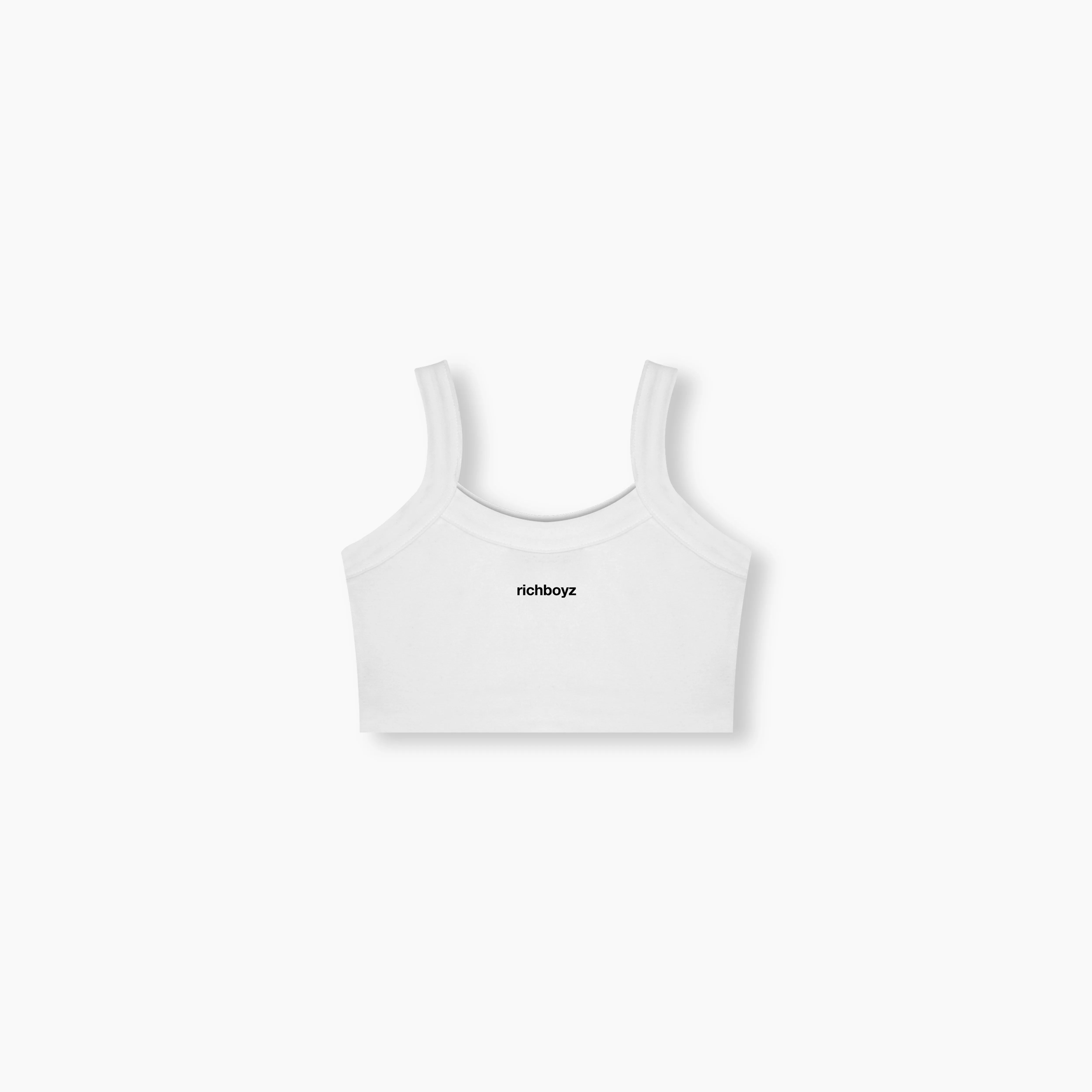 Mini Logo Tank - White