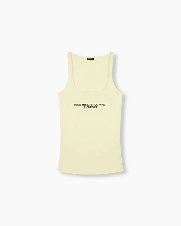 Cami Tank - Yellow