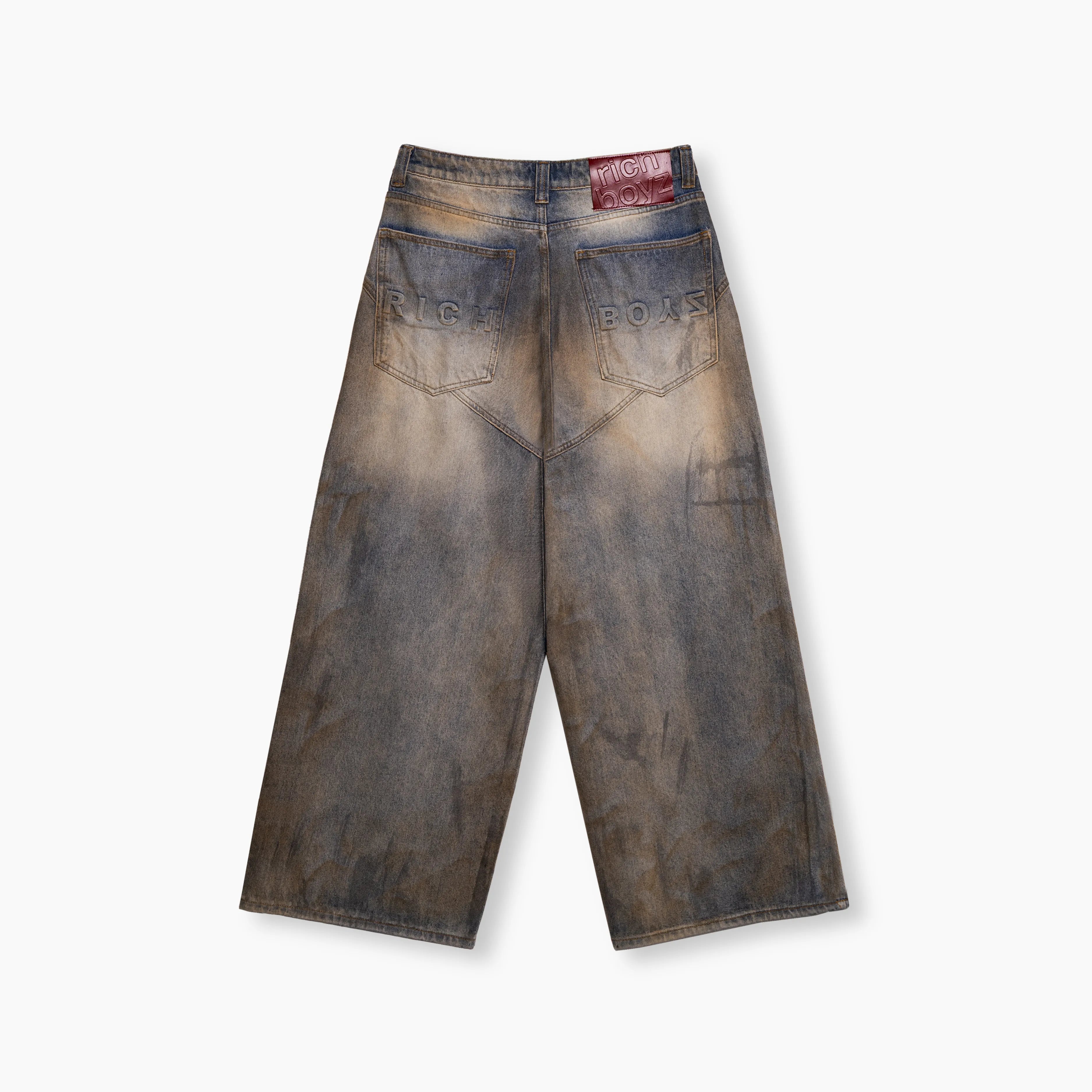 Denim Pants - Mud