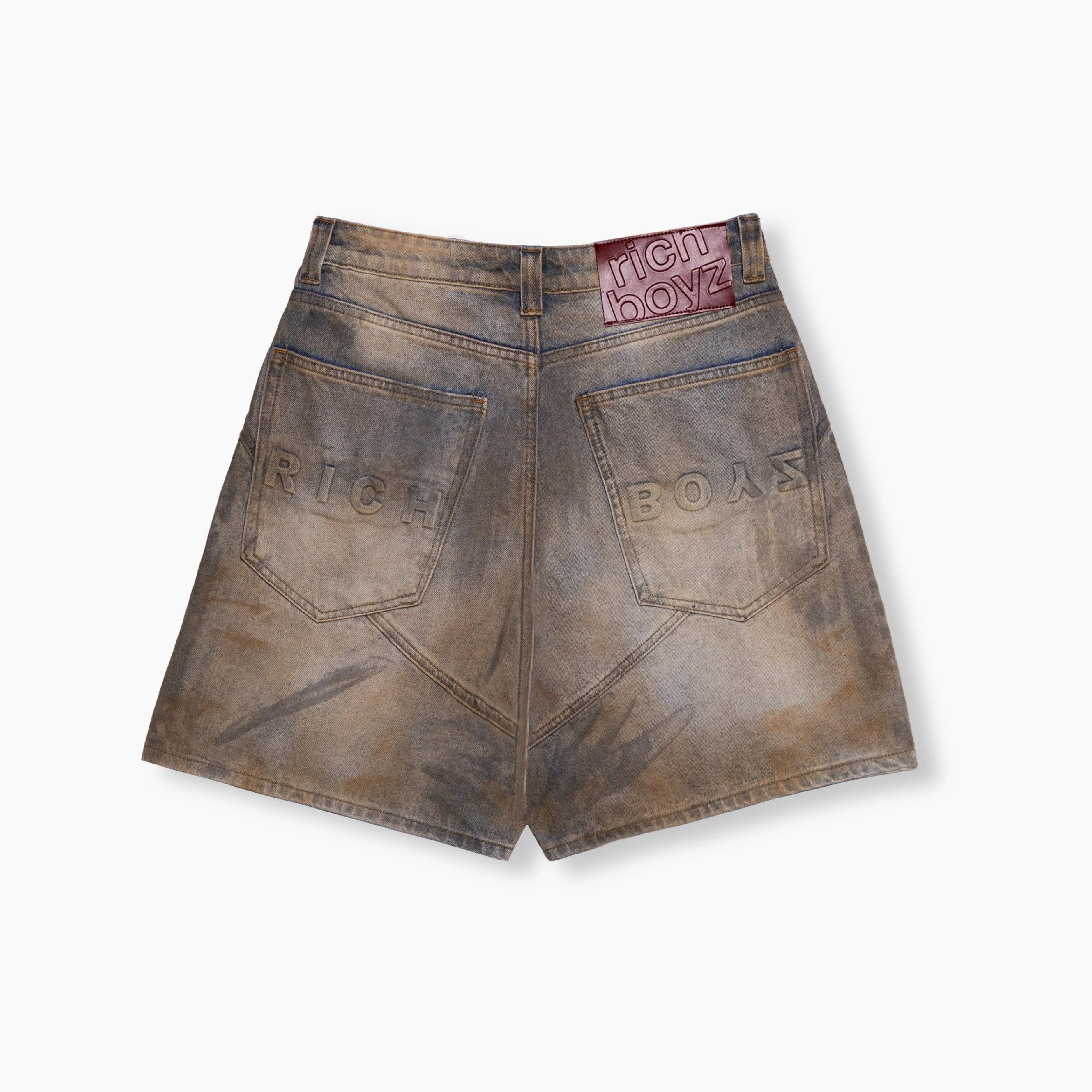 Denim Short - Mud