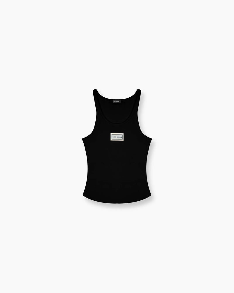 Halter Tank - Black
