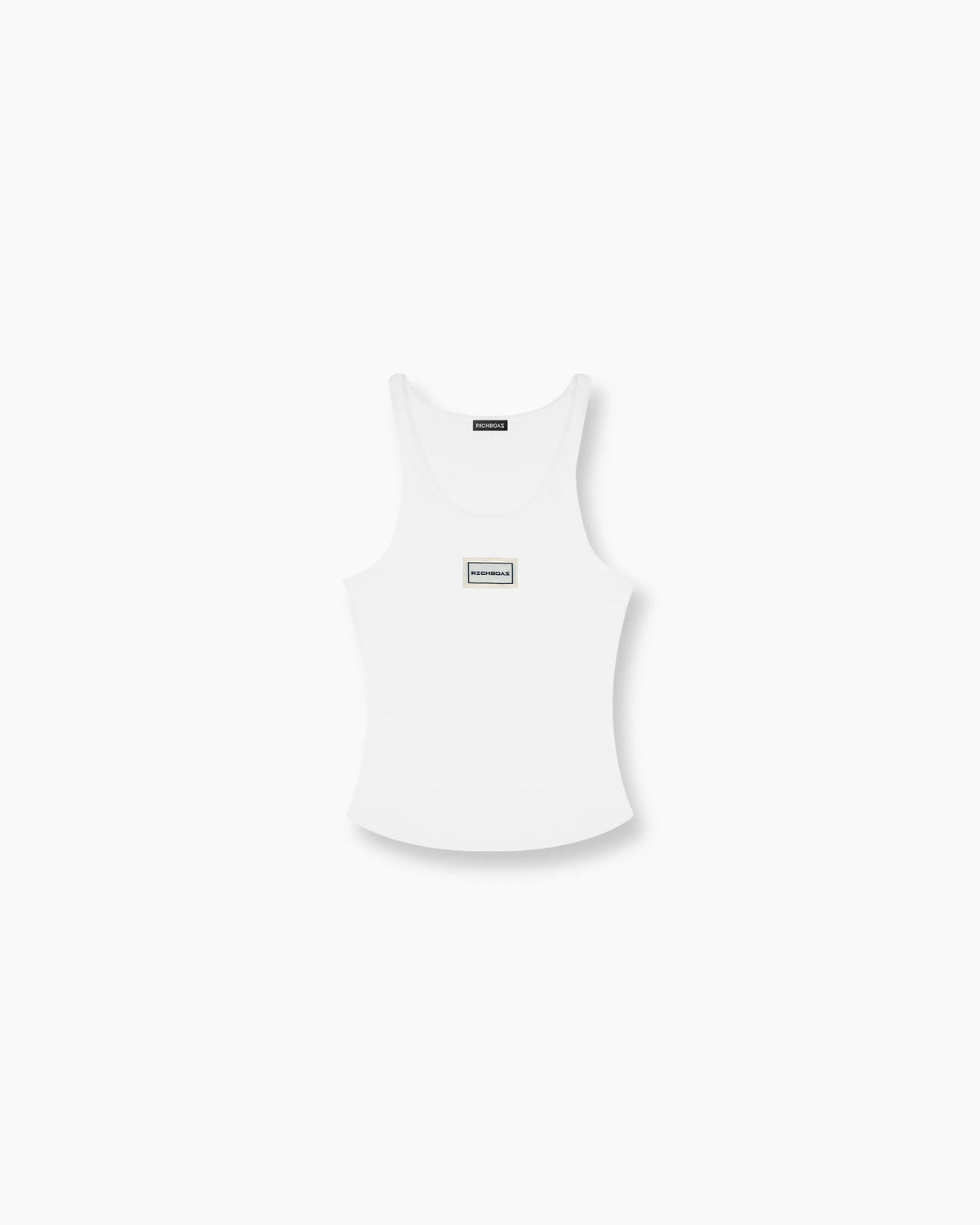Halter Tank - White