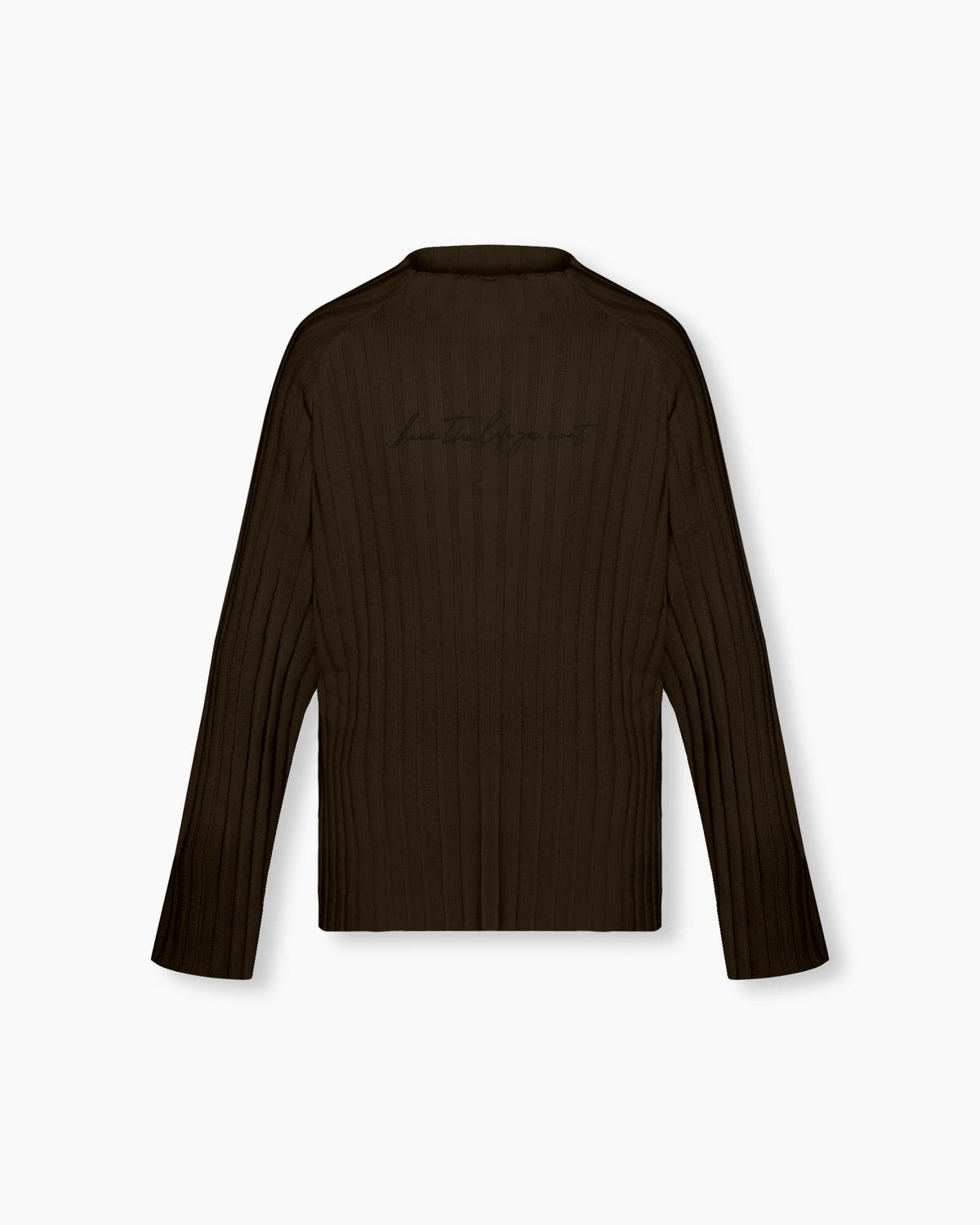 Knitted Long Sleeves - Cocoa