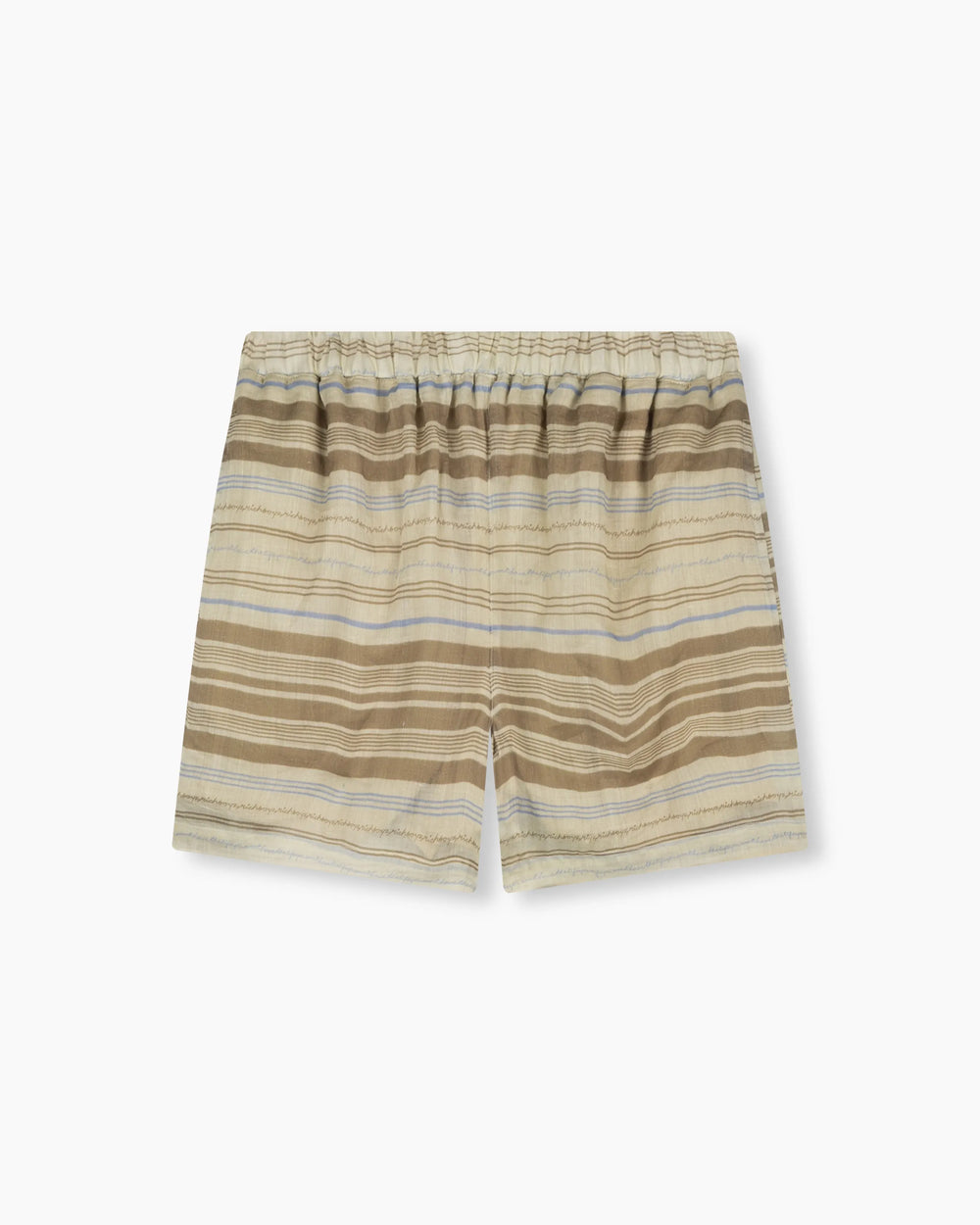 Linen Shorts - Brown