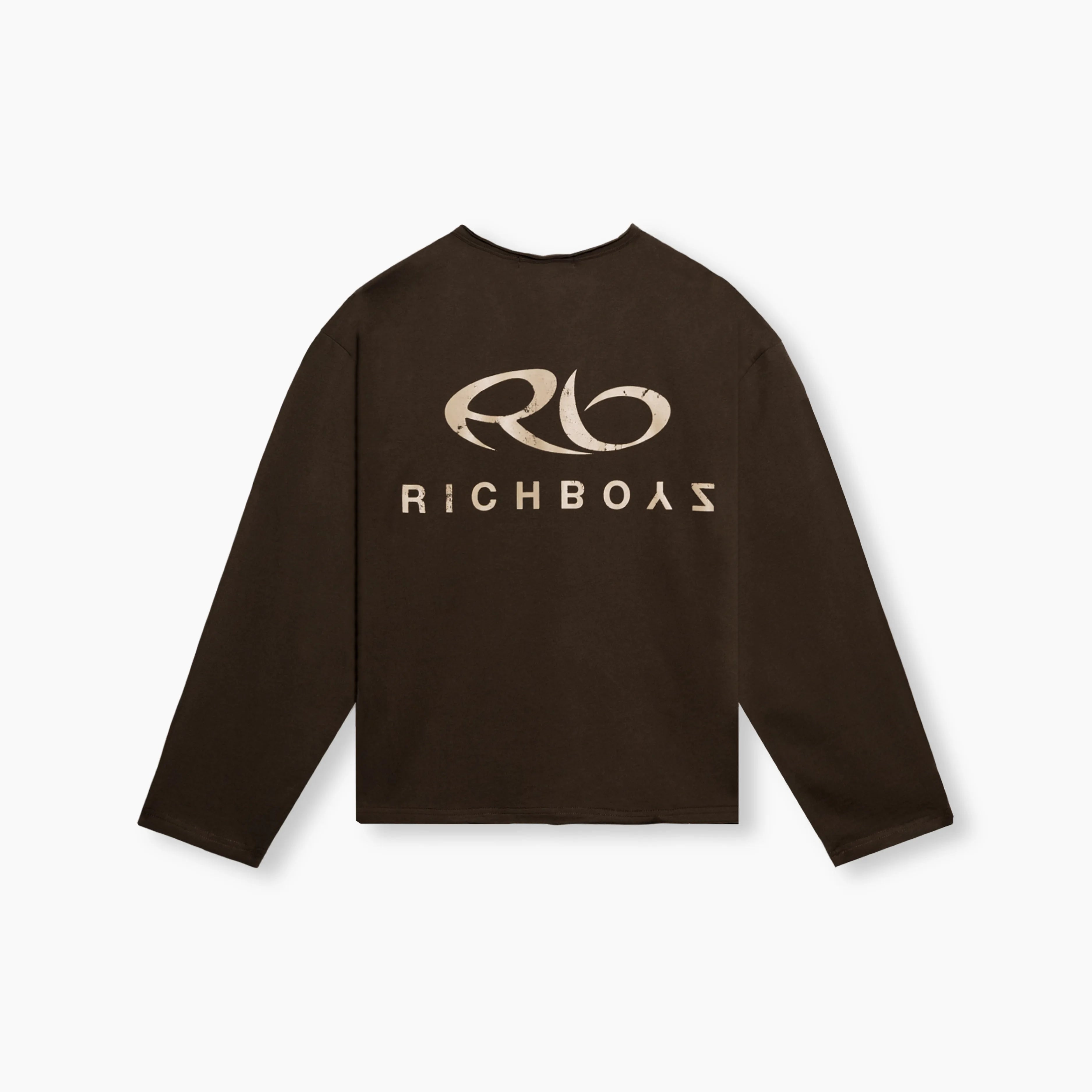 Raw Edge Longsleeve - Bush