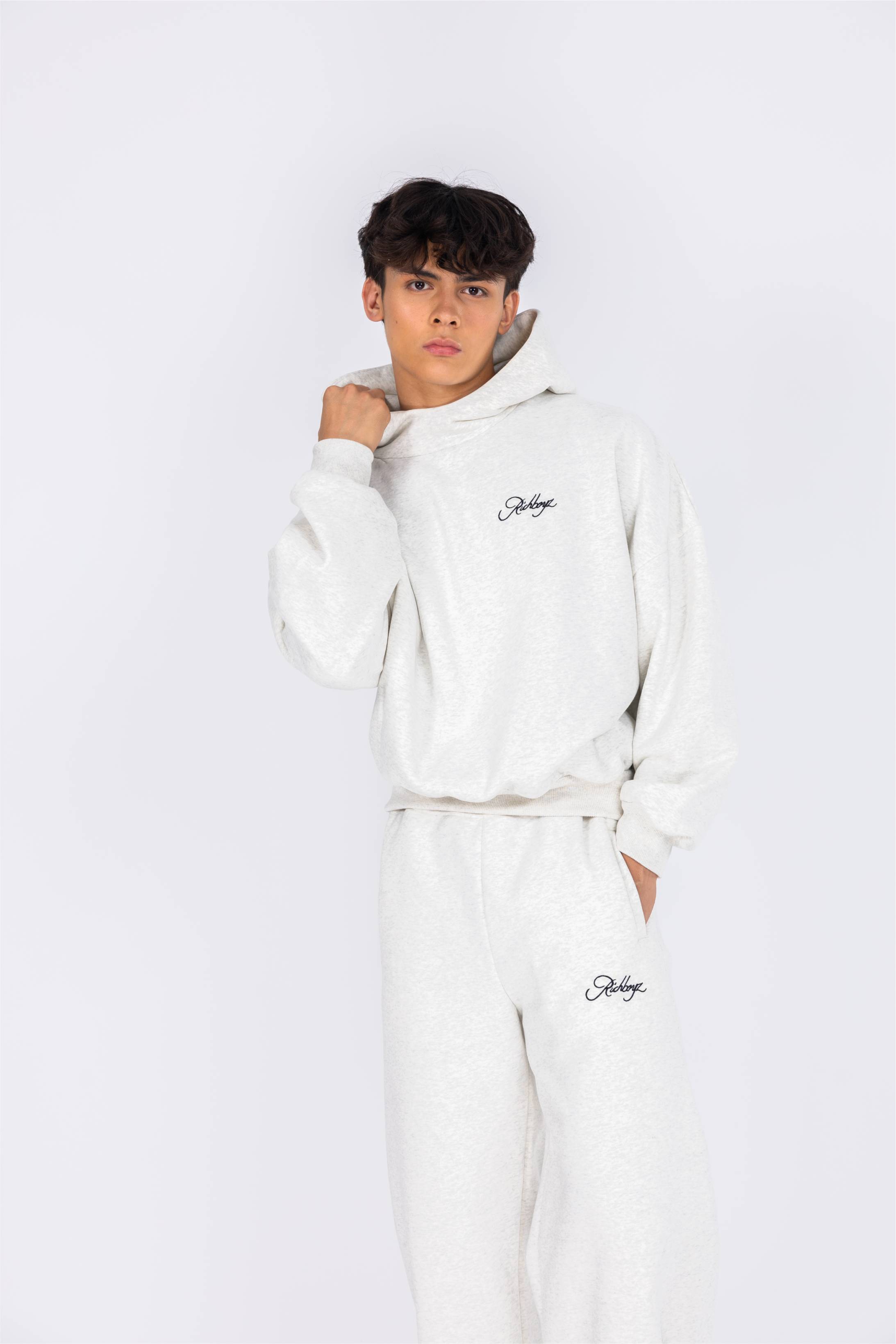 Wide Leg Sweatpants Marble