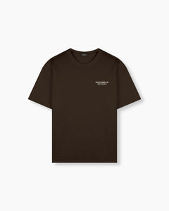 Premium Daily Tee - Brown