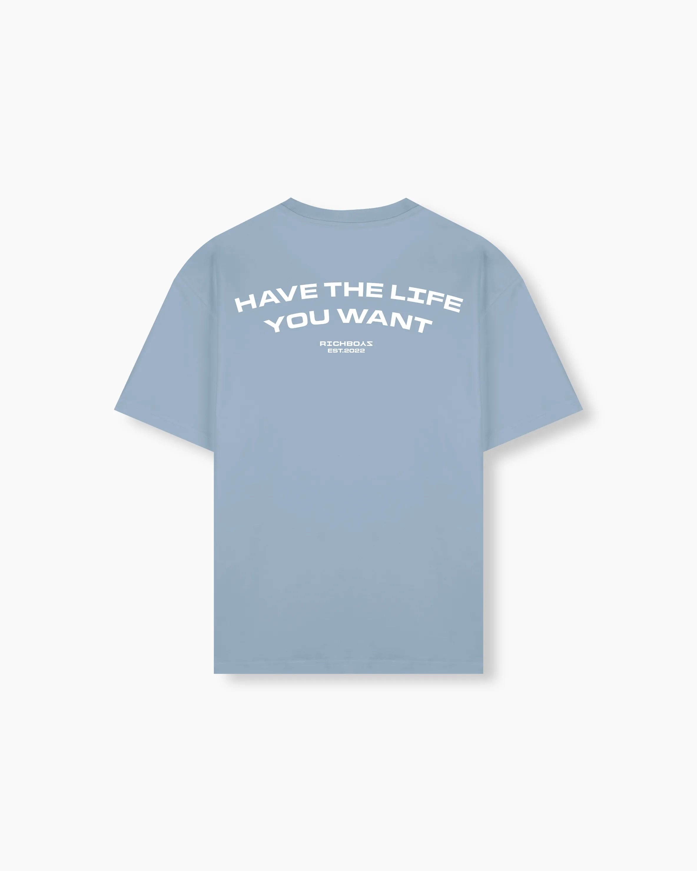 Premium Daily Tee - Sky Blue