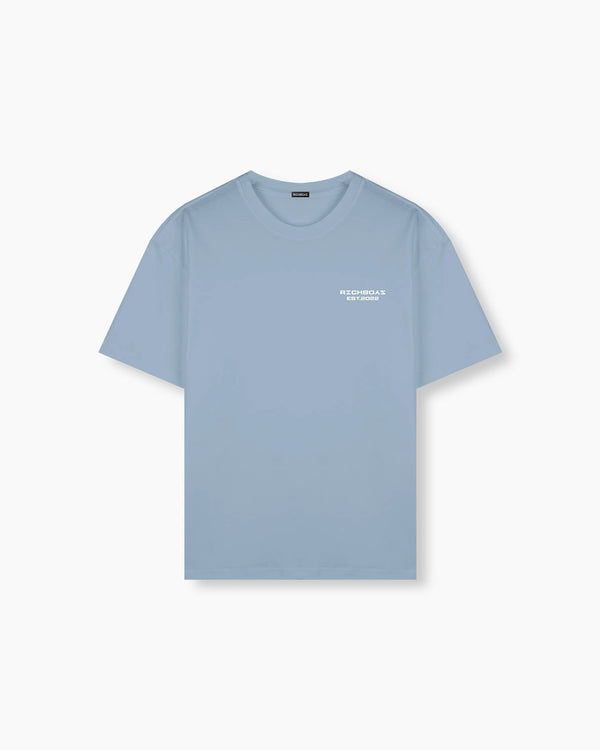 Premium Daily Tee - Sky Blue