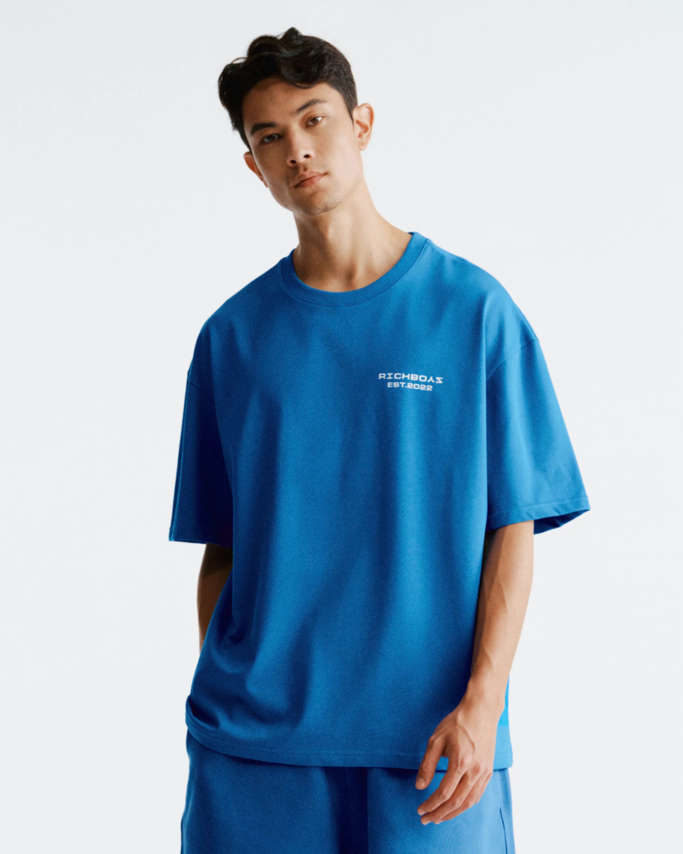 Premium Daily Tee - Blue
