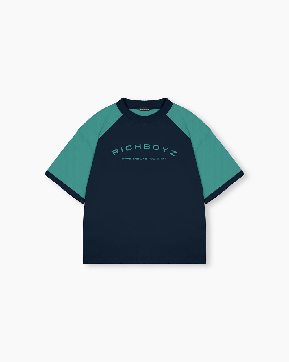 Raglan Tee - Denim Blue