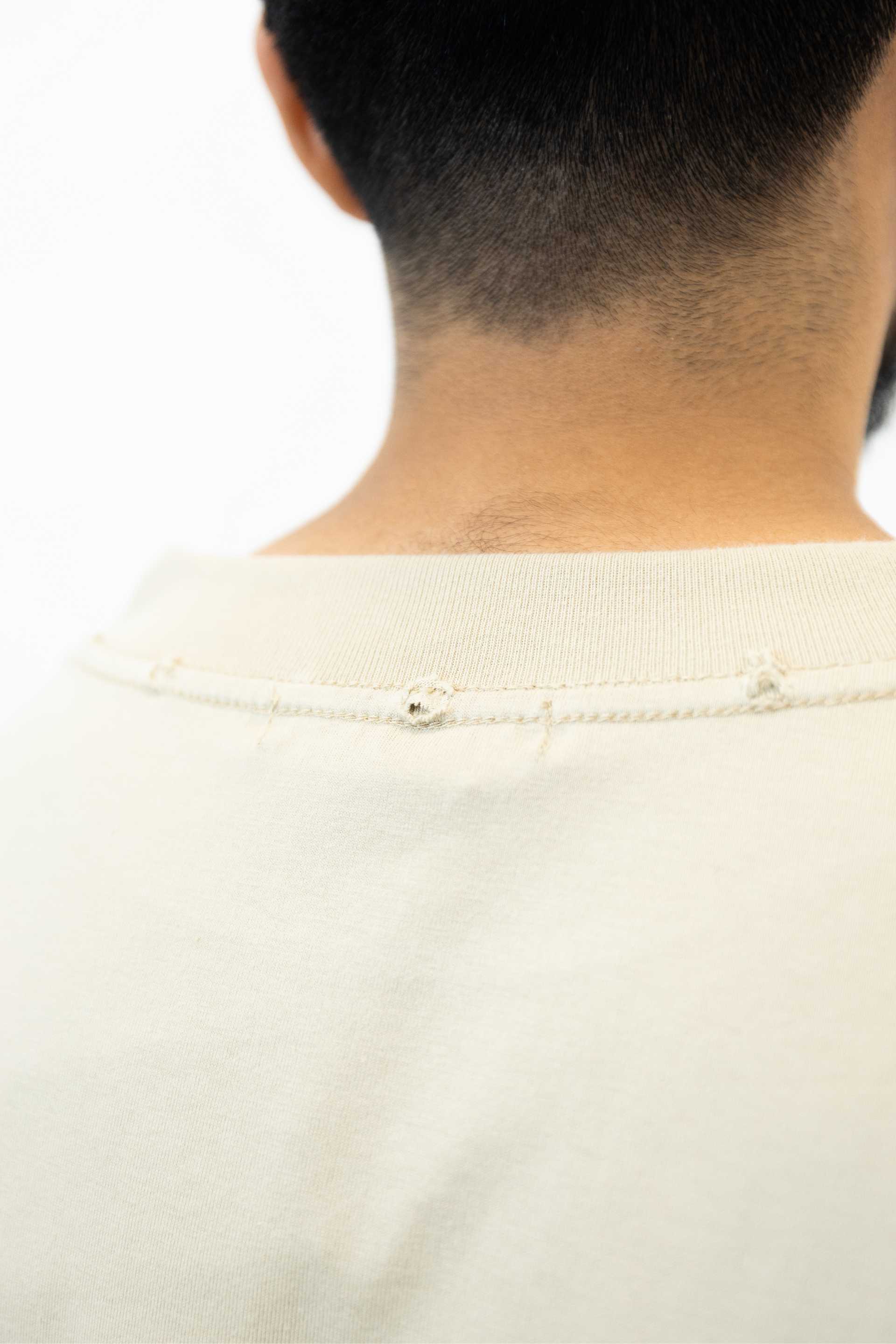 RELAXED DROP SHOULDER TEE - DUNE