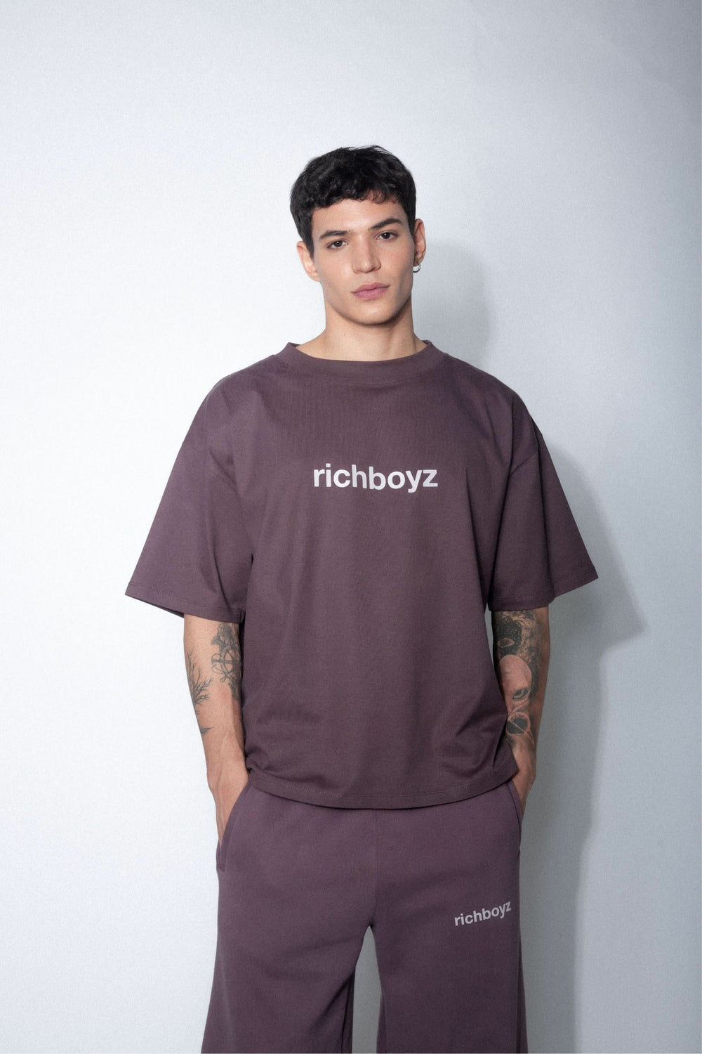 Box Tee - Sangria
