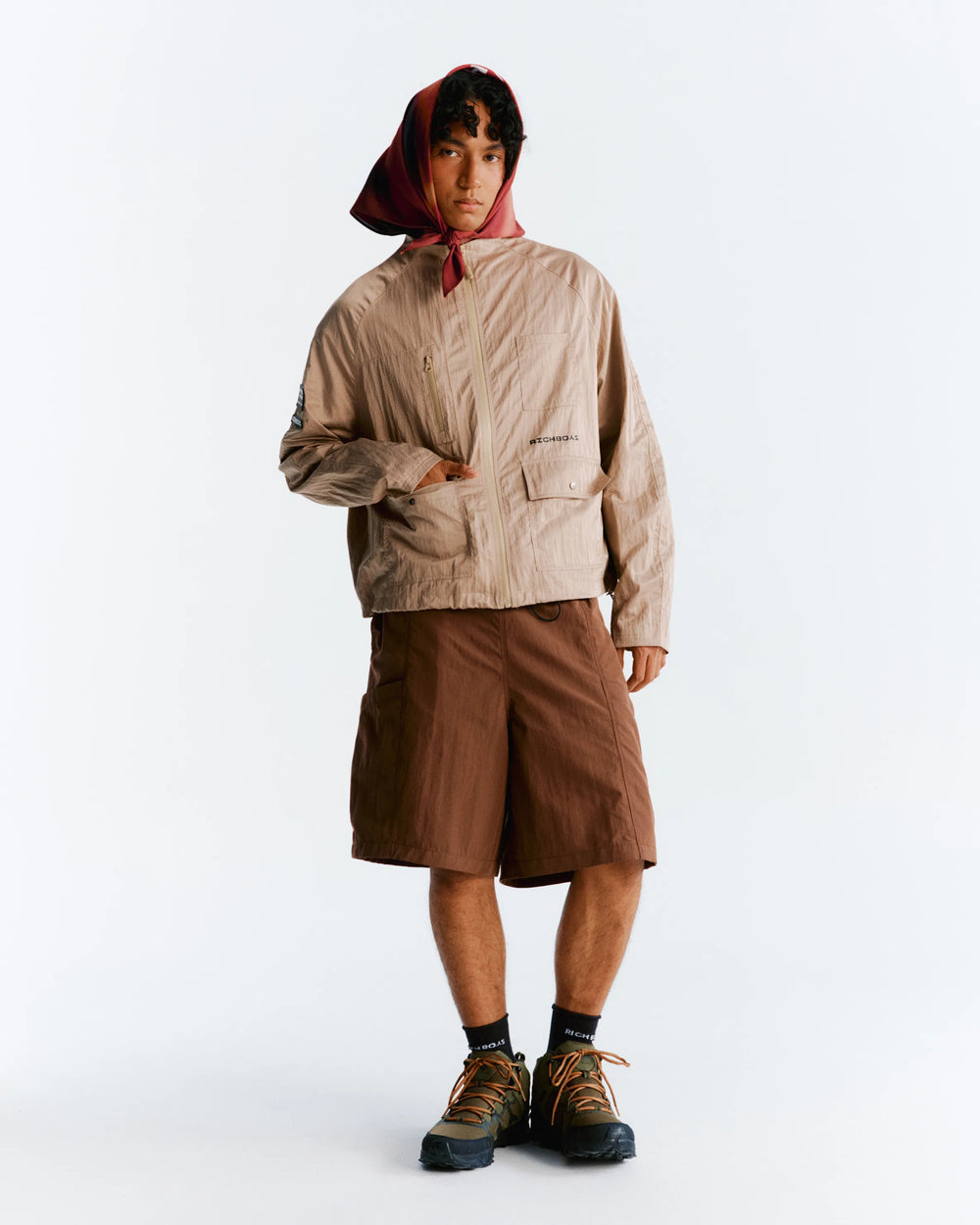 Cargo Zip Sweater - Dune