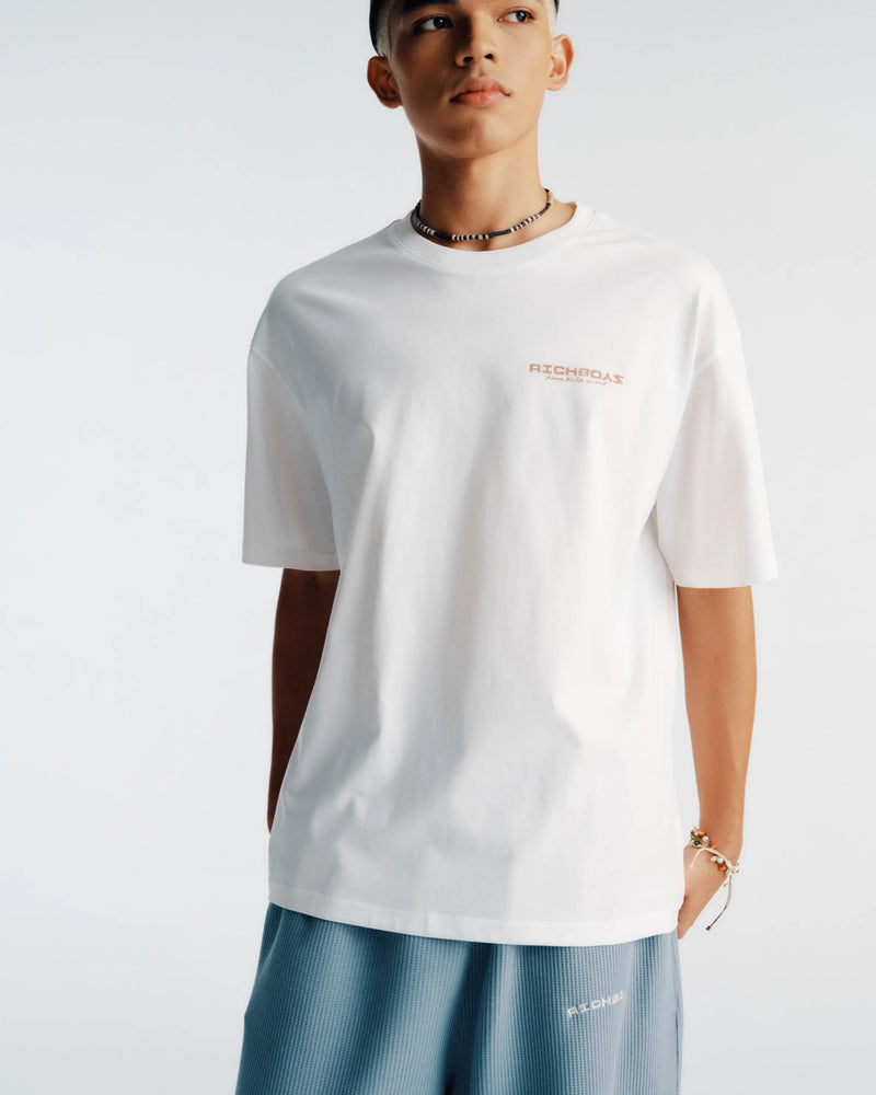 Daily Tee - White Flower