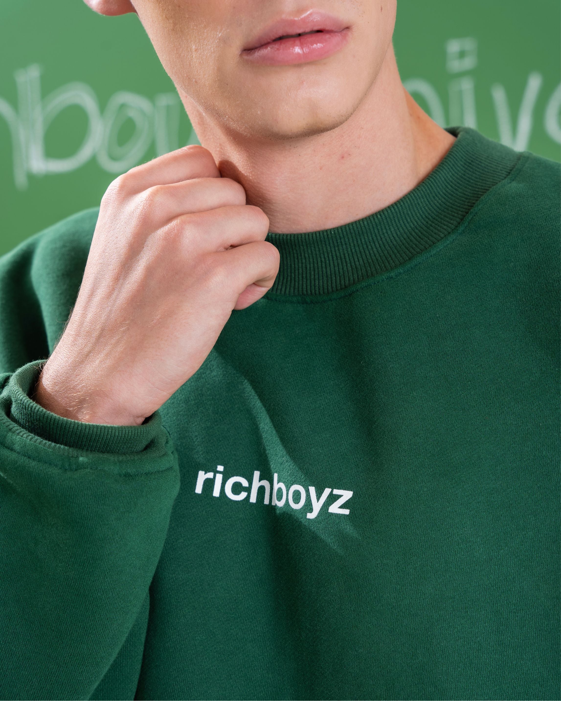 Sweatshirt - Natural Green