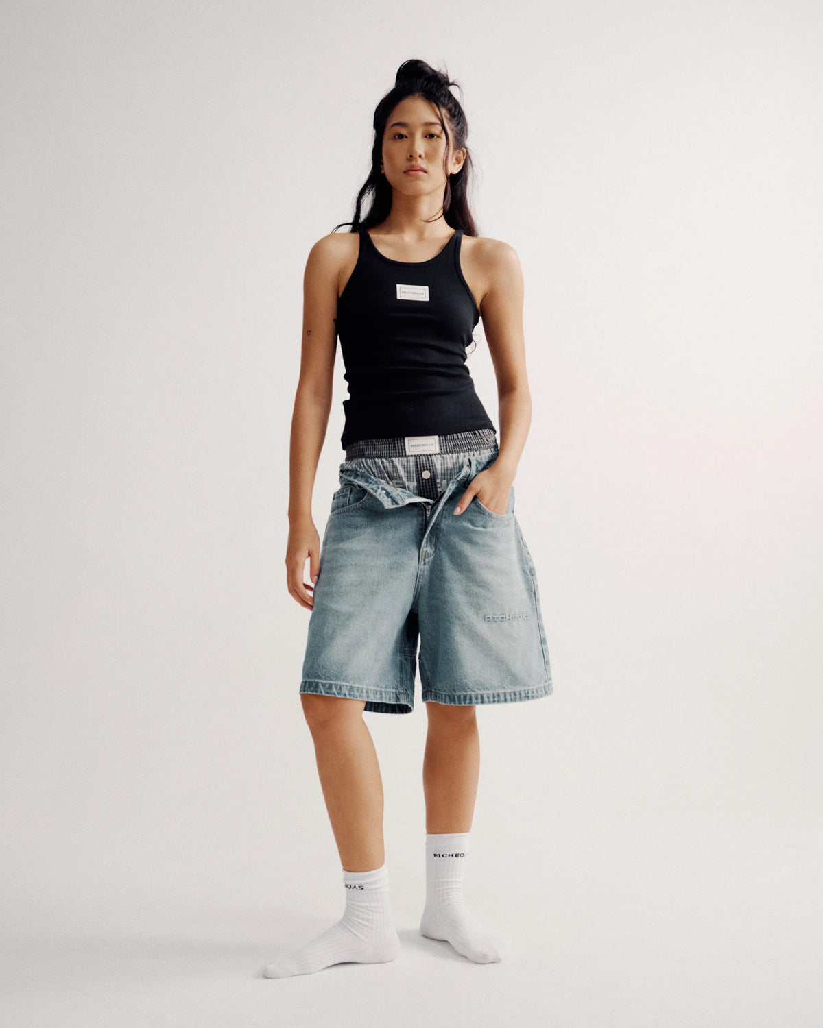 Halter Tank - Black