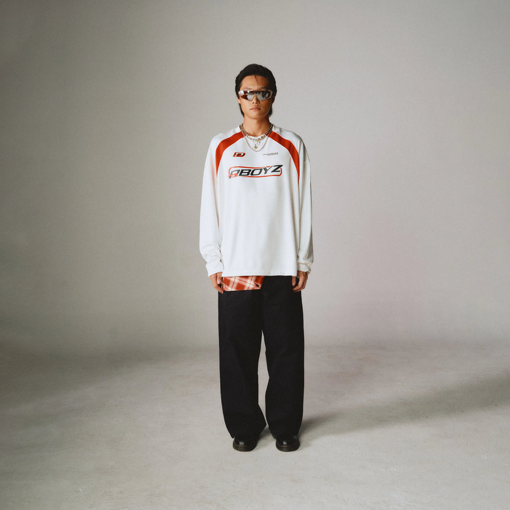 Jersey Long Sleeve - White