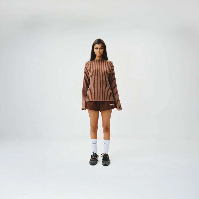 Knitted Long Sleeves - Cocoa