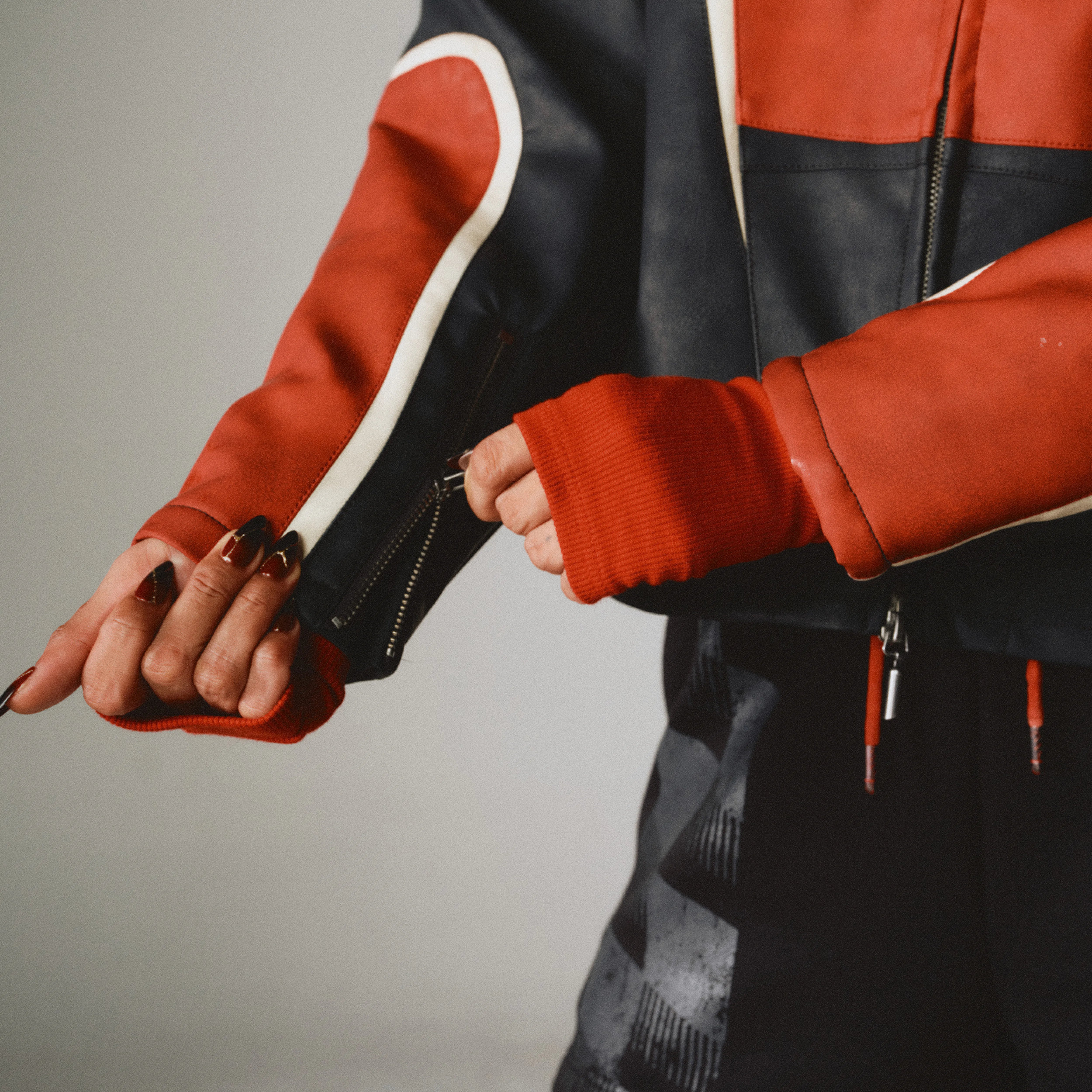 Leather Racing Jacket