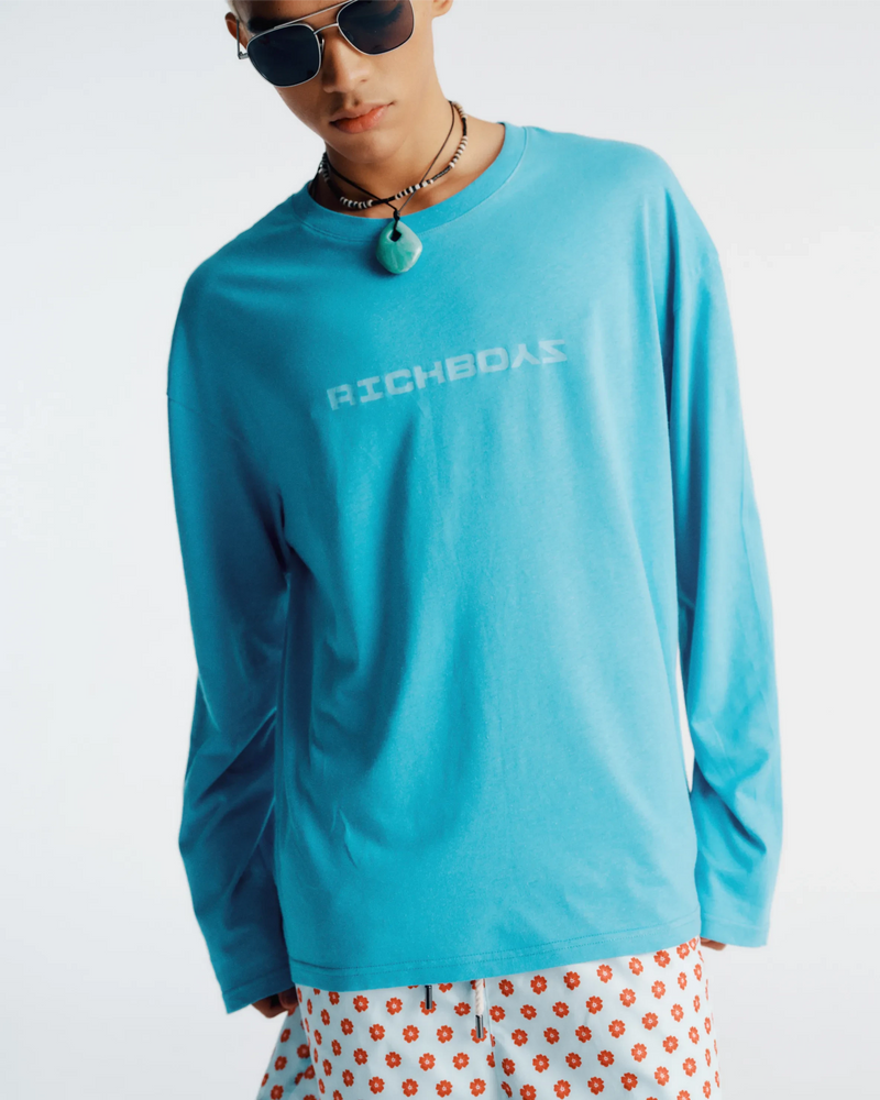Long Sleeve - Cerulean