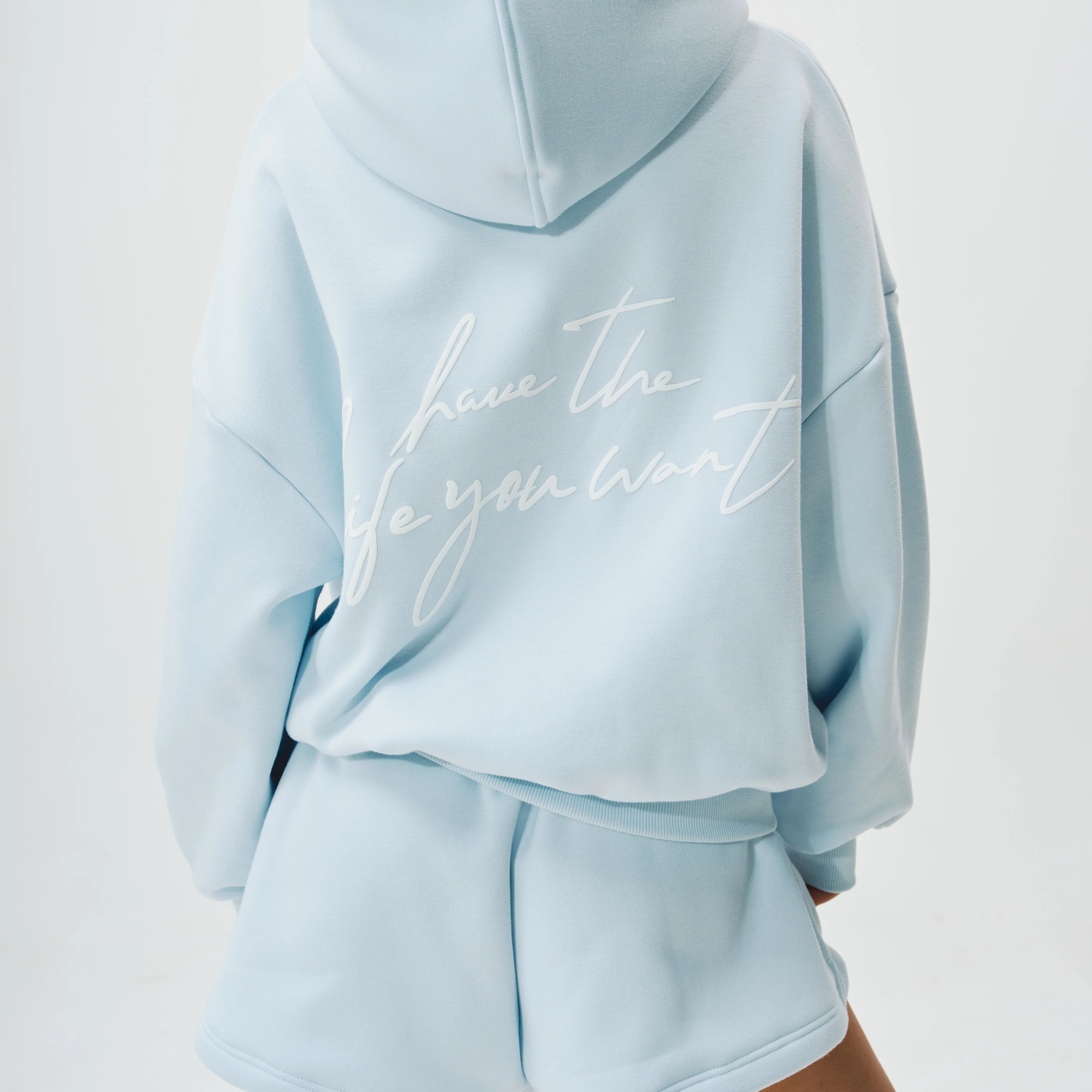 Plush Hoodie - Cloud