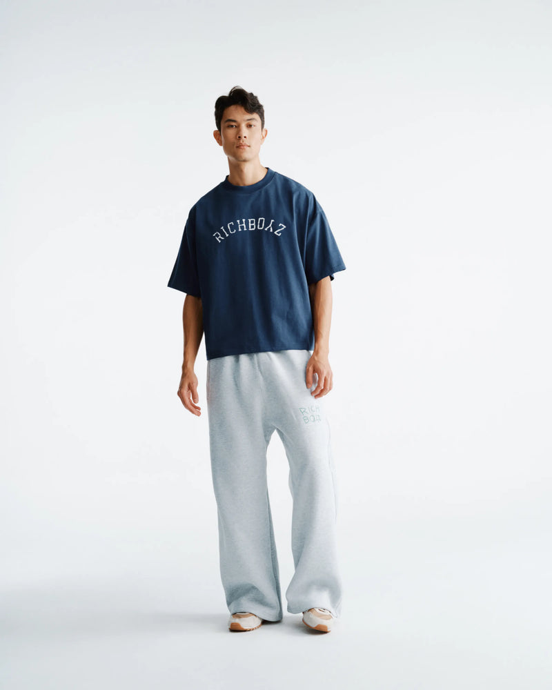 Premium Box Tee - Navy Blue