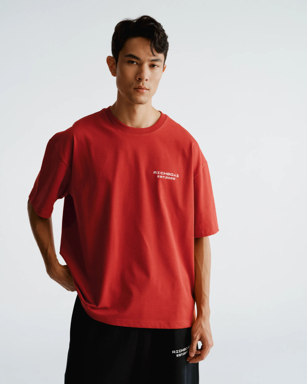 Premium Daily Tee - Red