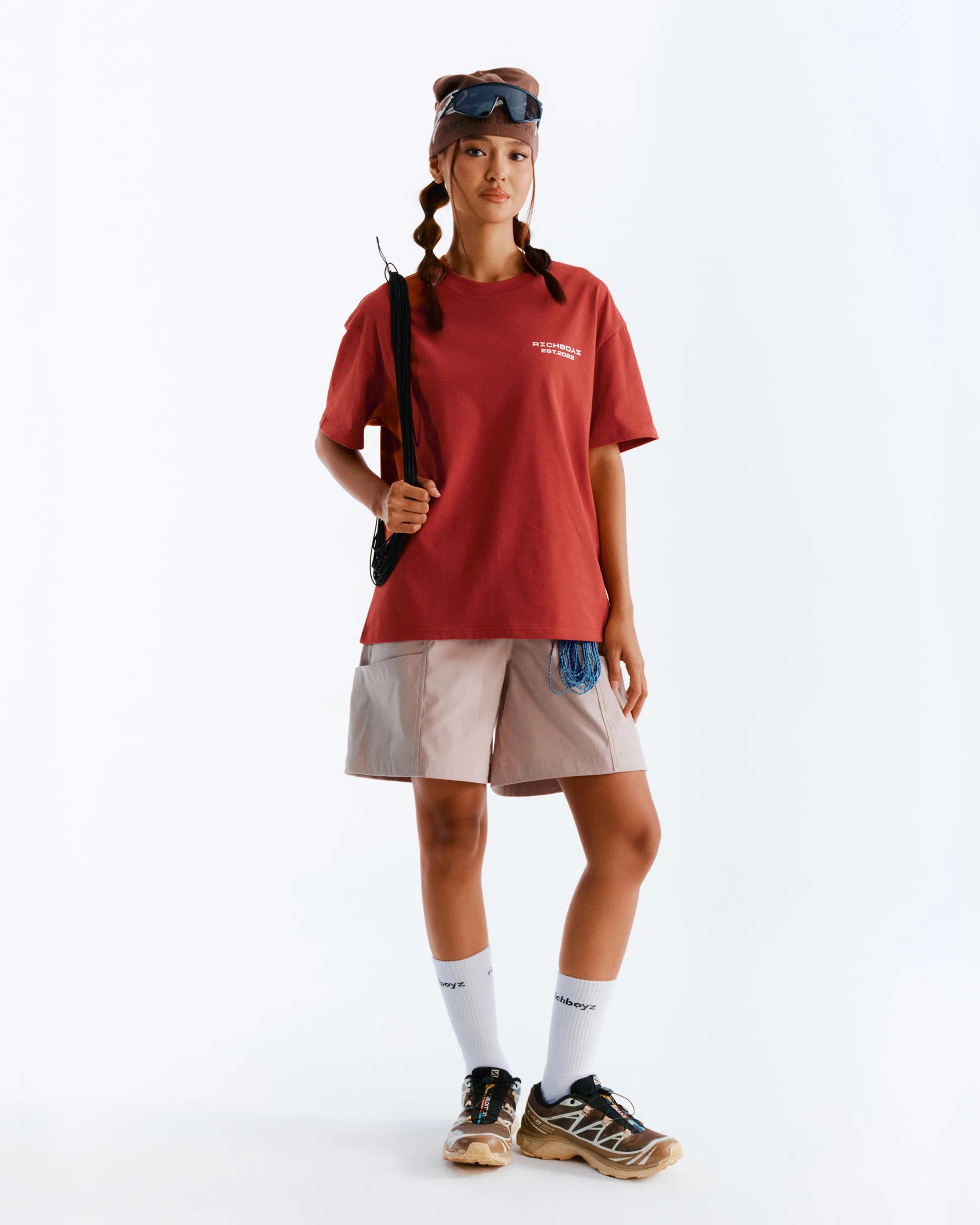 Trail shorts - Oat