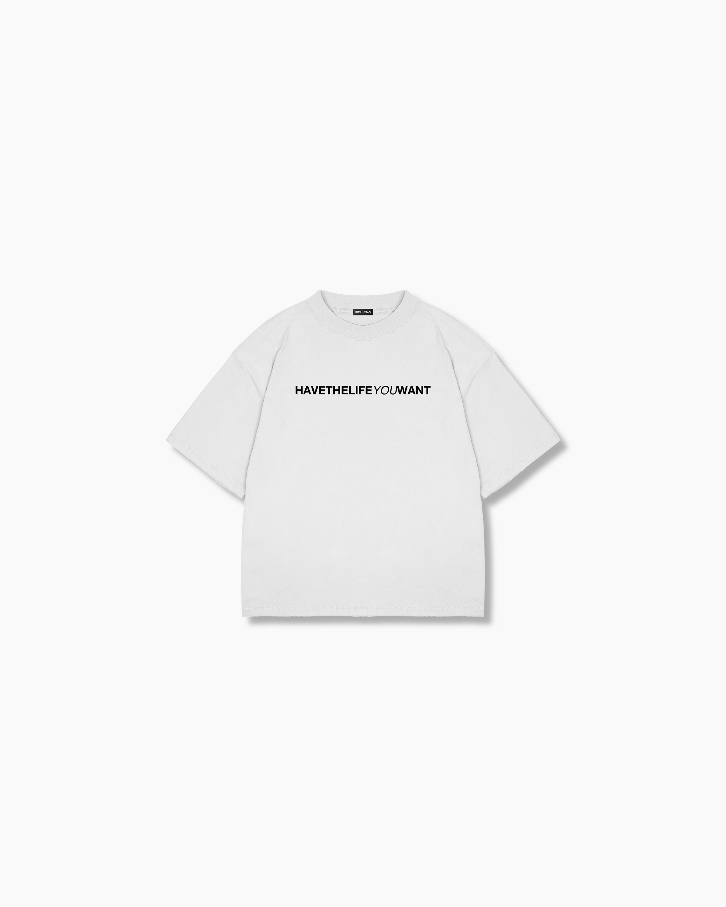 Premium Box Tee - Chalk