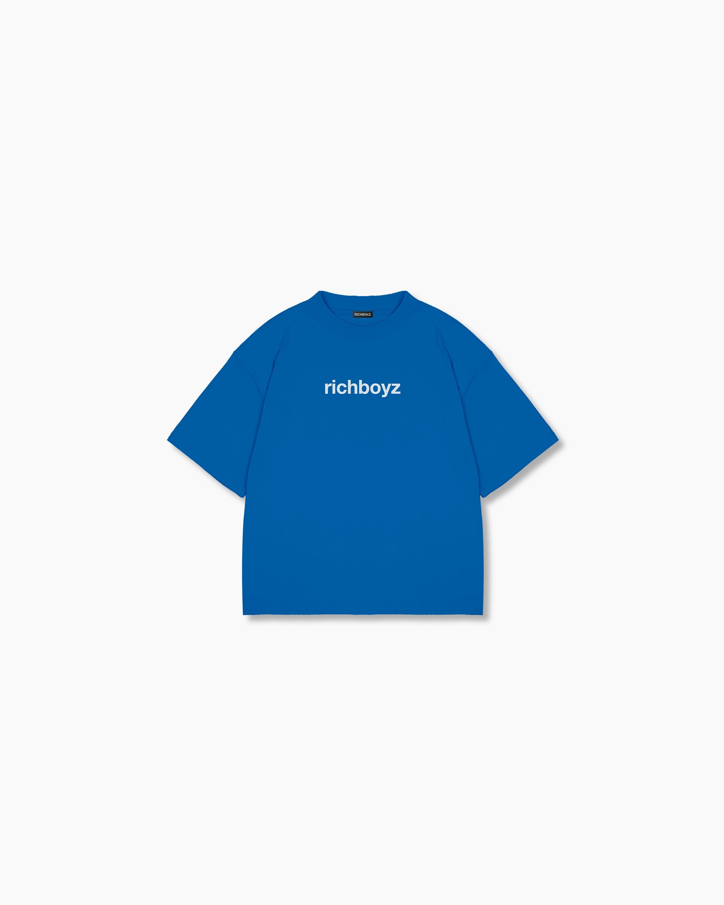 Premium Box Tee Threads - Pacific Blue