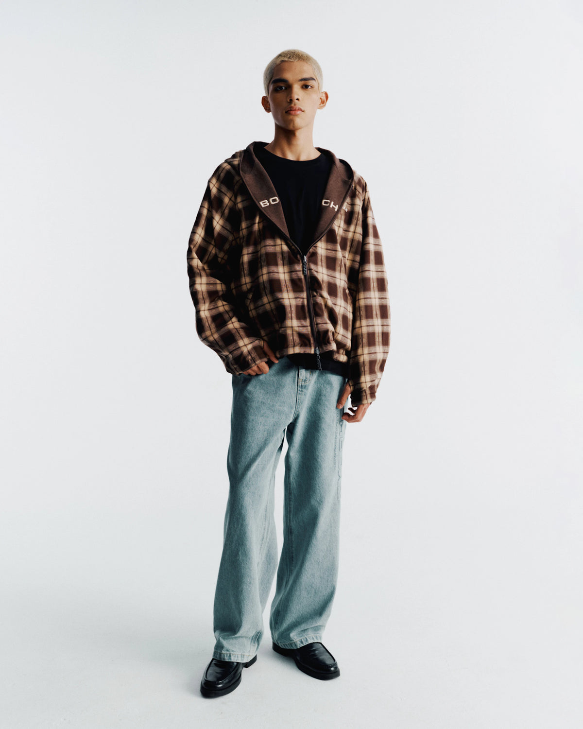 Reversible Airy Zip Hoodie