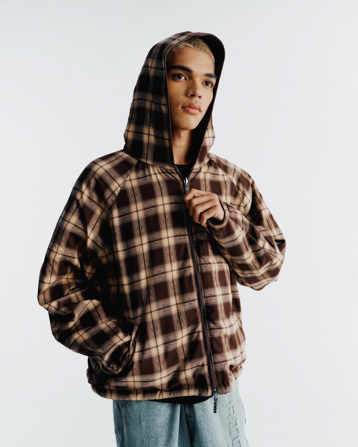 Reversible Airy Zip Hoodie