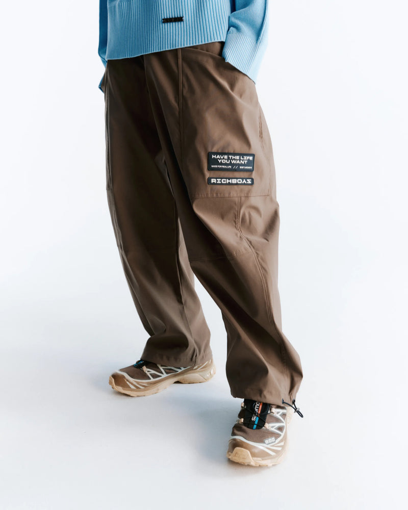 Shell Pant - Brown