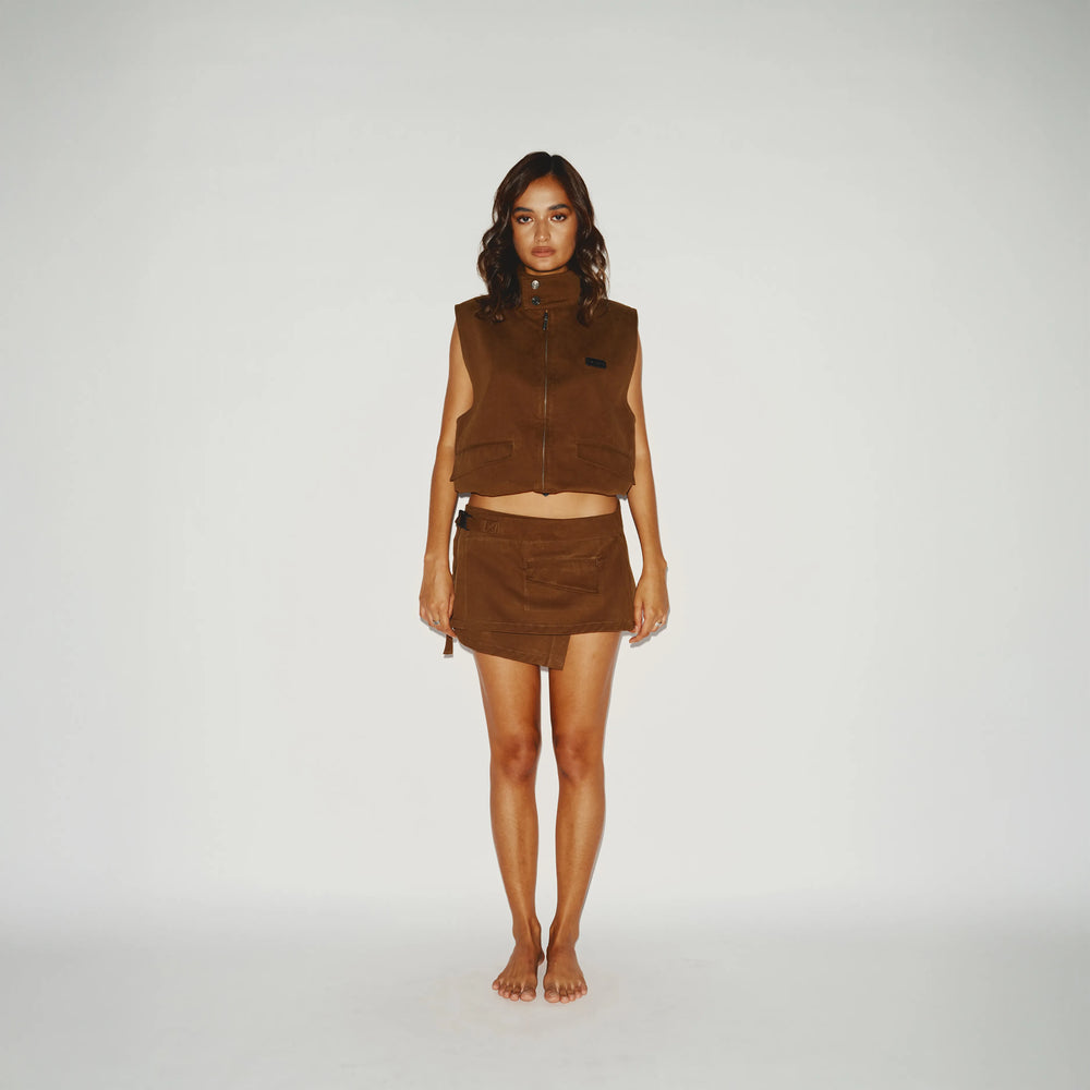 Terra Micro Skirt - Soil