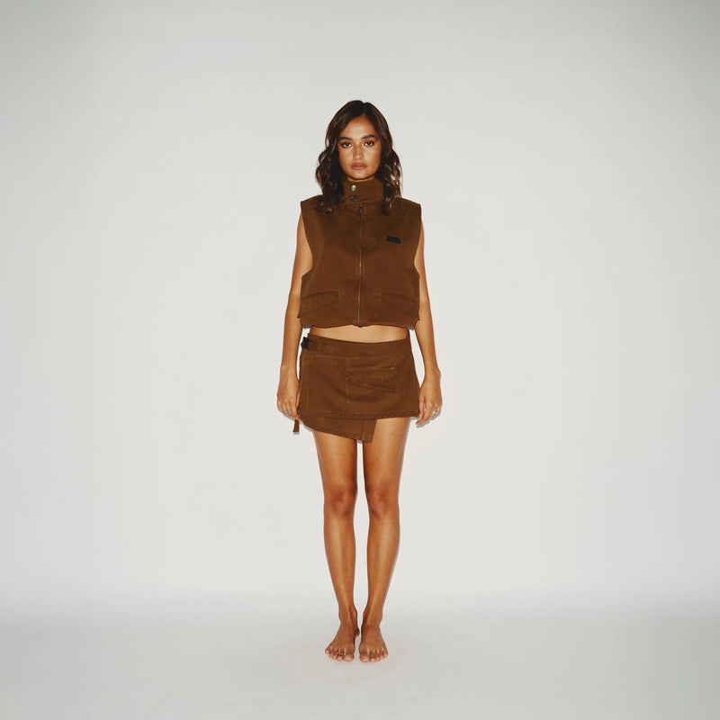 Terra Micro Skirt - Soil