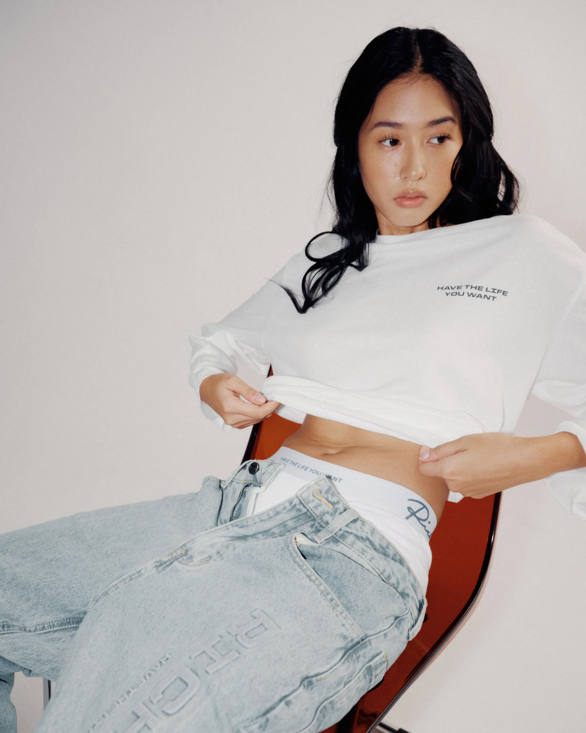 Wide Sleeve - White