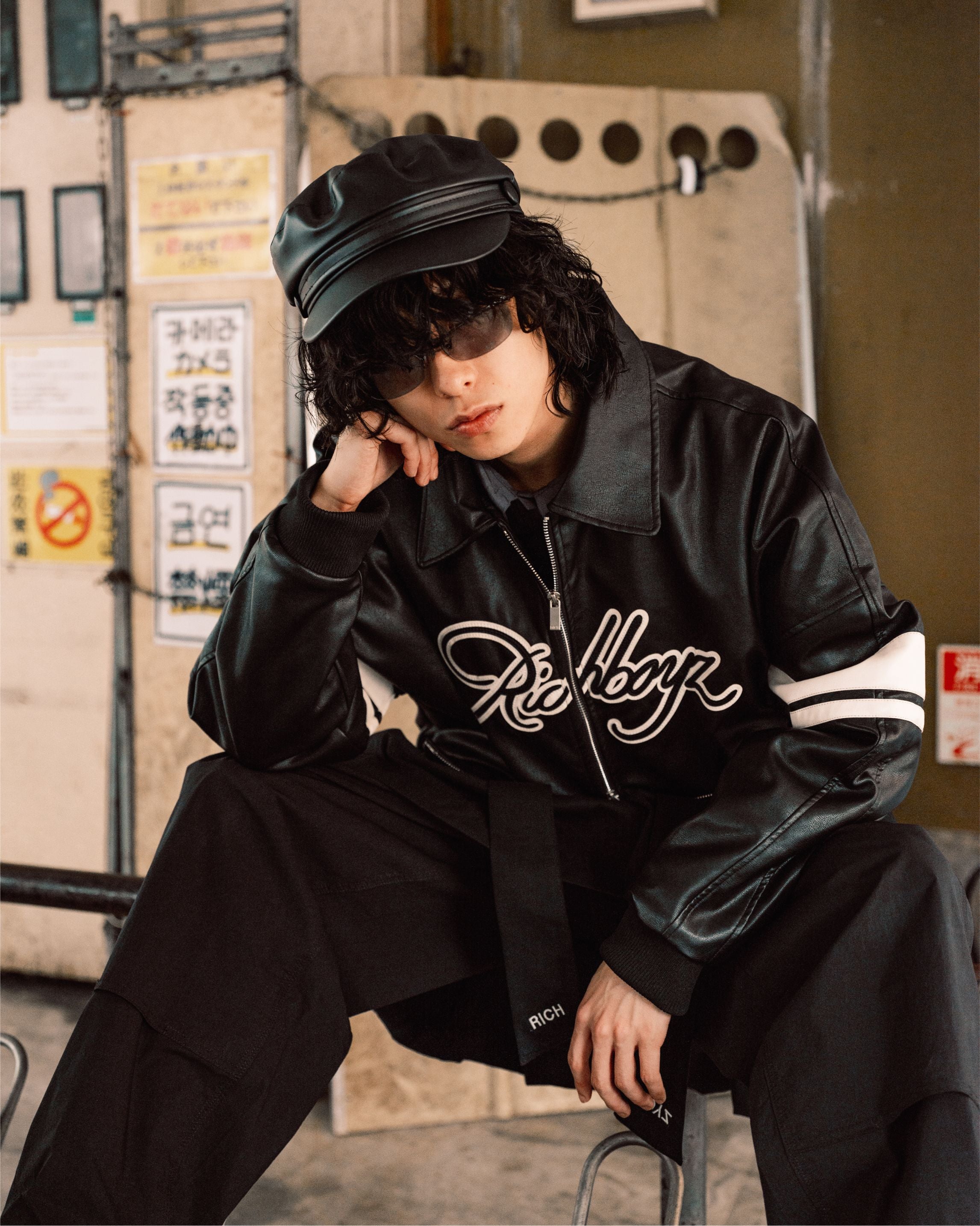 Leather Jacket Kuro - Main Image