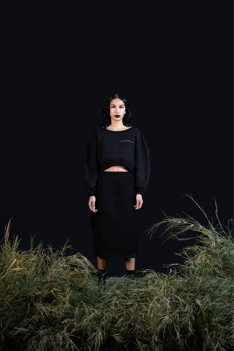 MAXI SKIRT - MIDNIGHT