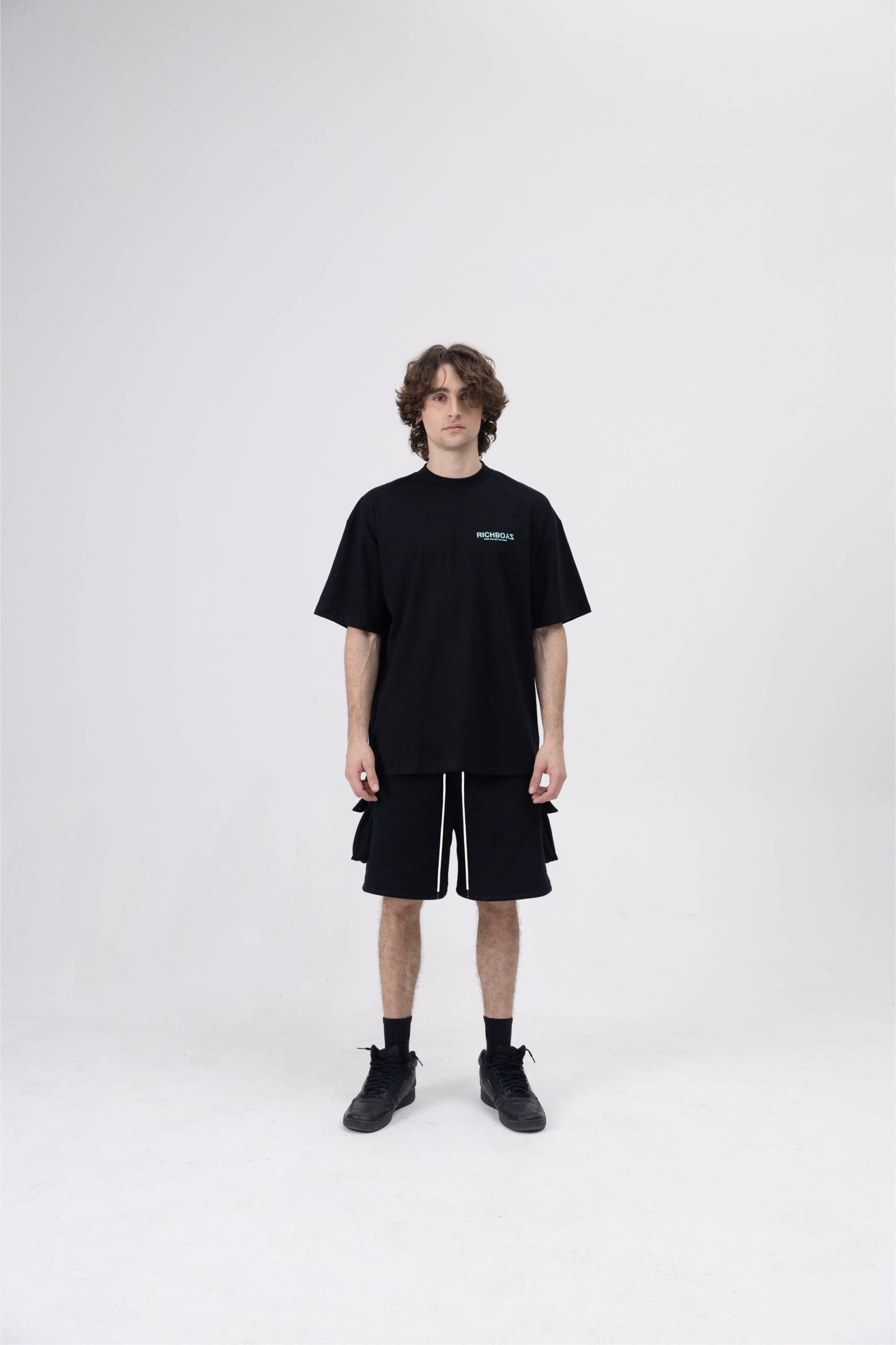 DROP SHOULDER TEE - ARCTIC