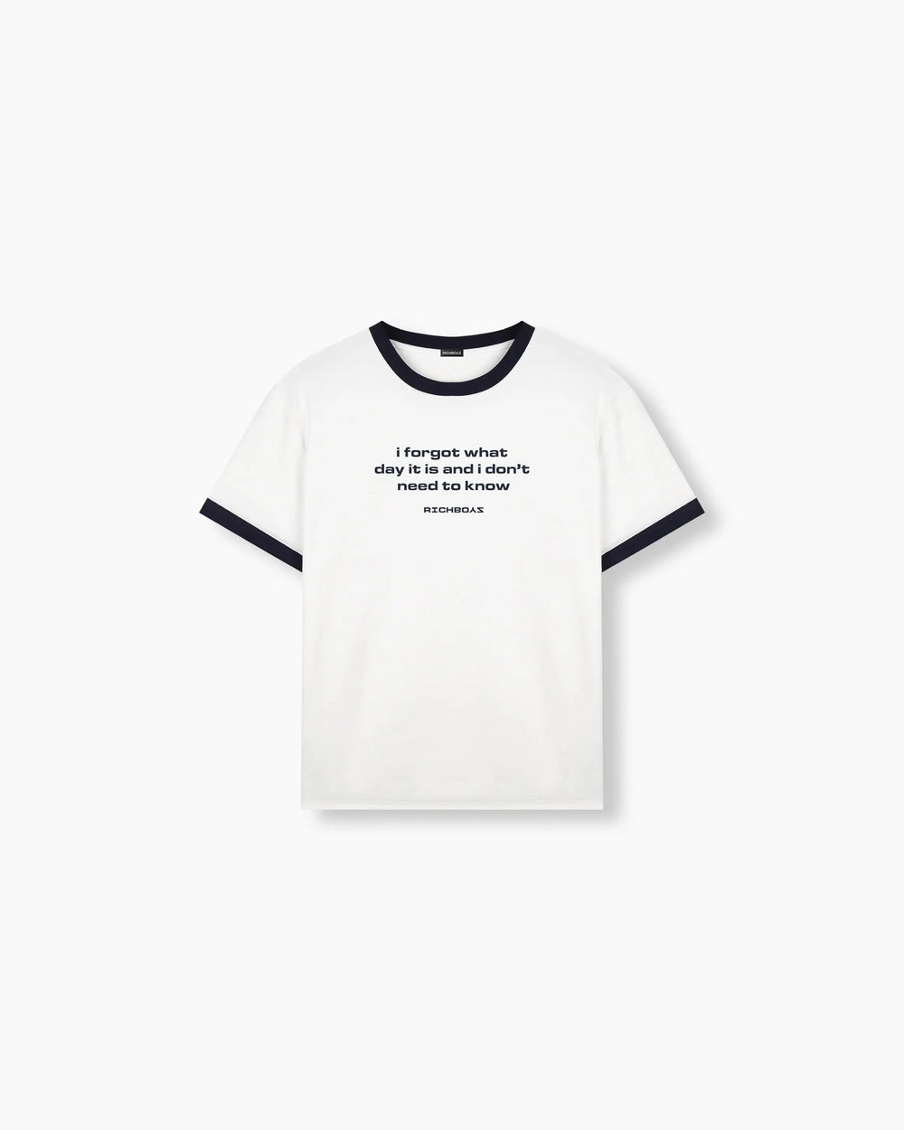 Ringer Tee - White