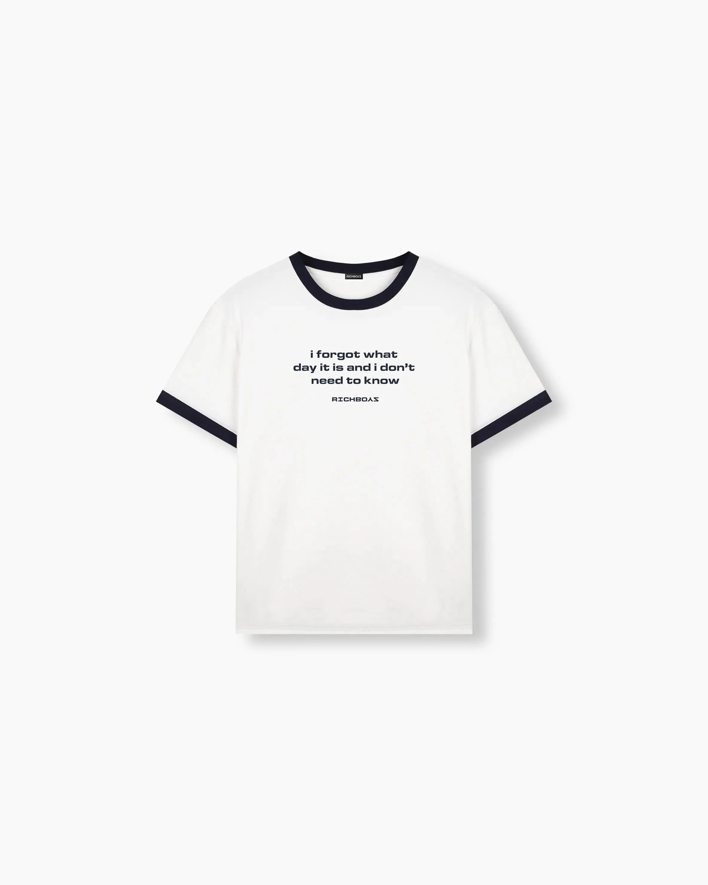 Ringer Tee - White