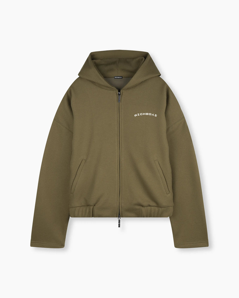 Waffle Hoodie - Leaf